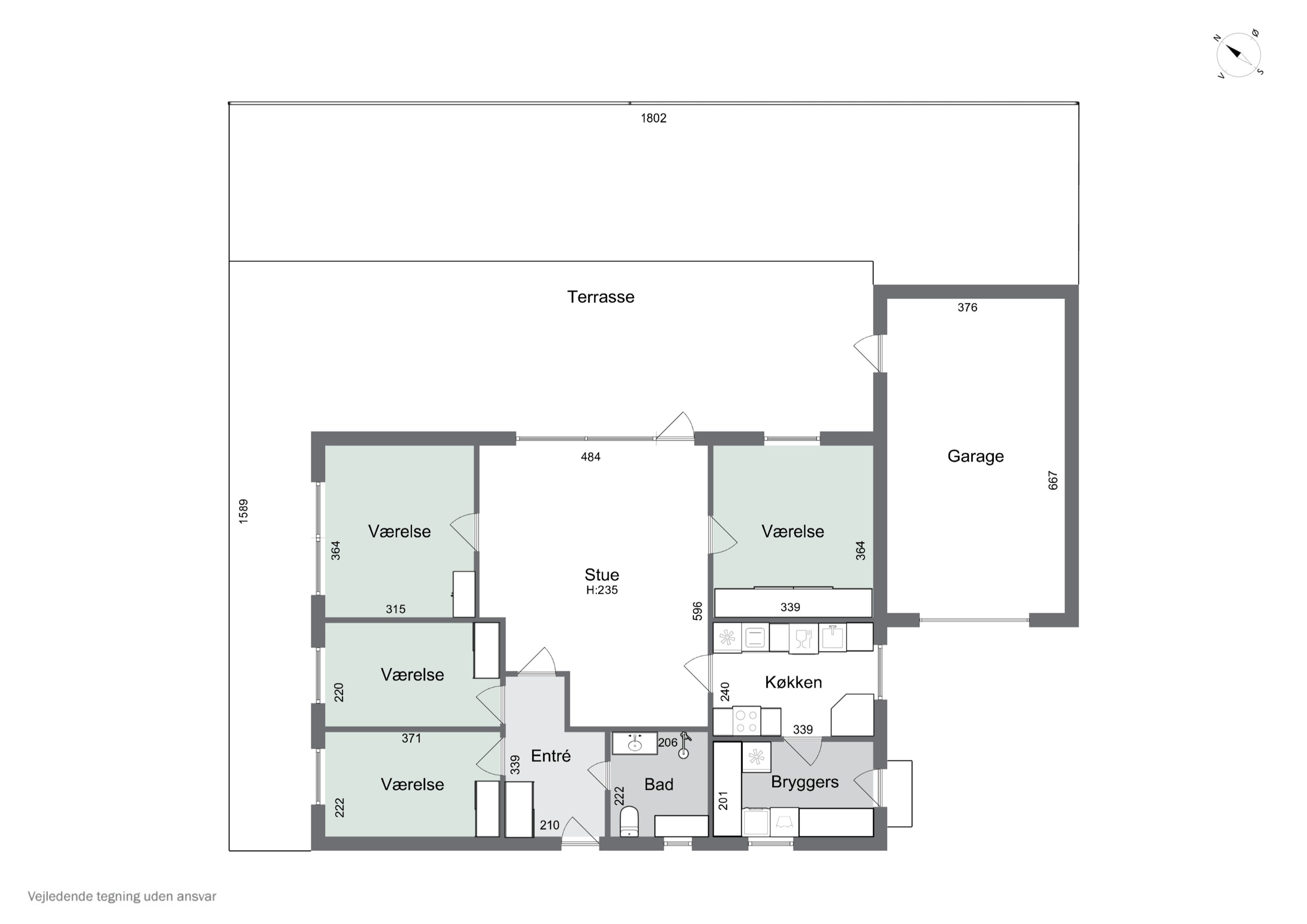 Plantegninger billede af Søholmparken 51, 4200 Slagelse