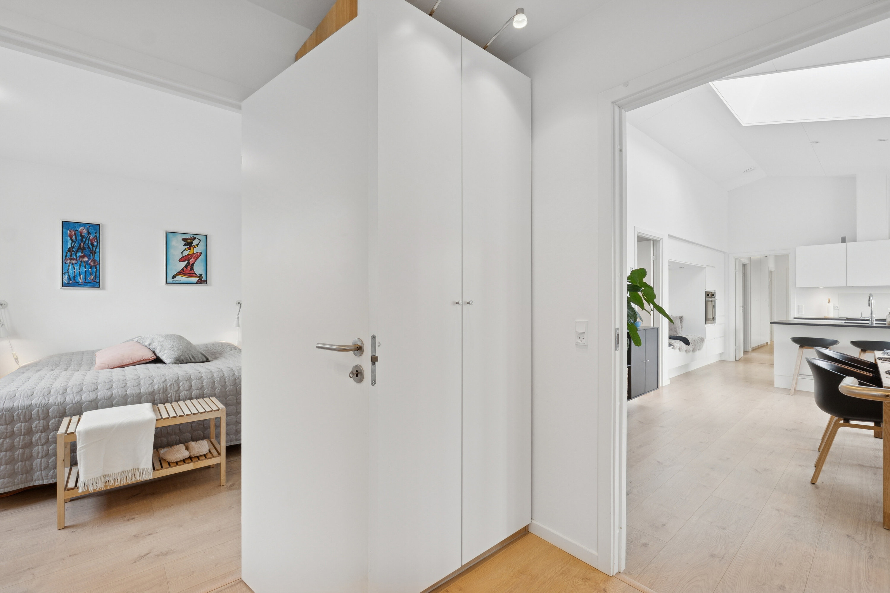 Fremhævet gang billede i fuldskærmstilstand. Billede af Nybrovej 195A, 2800 Kongens Lyngby