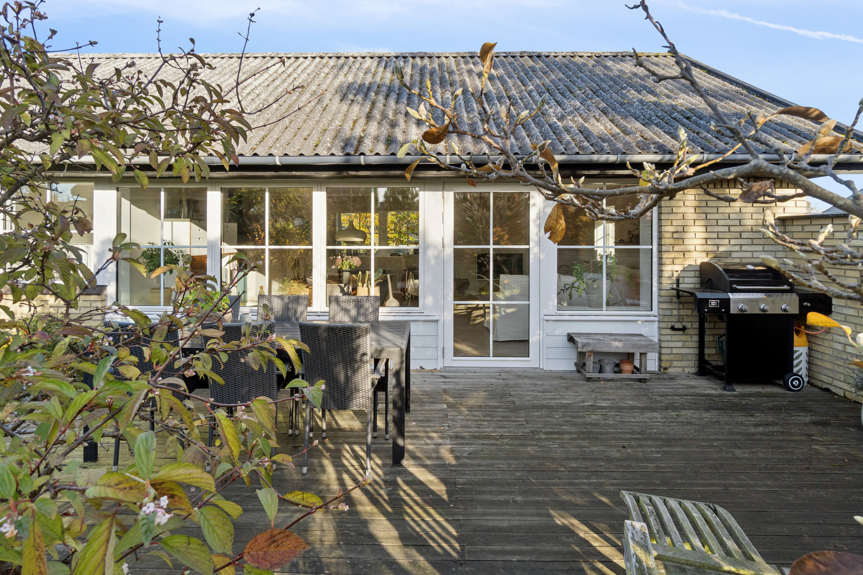 Fremhævet terrasse billede i fuldskærmstilstand. Billede af Smallesund 97, Rønne, 3700 Rønne