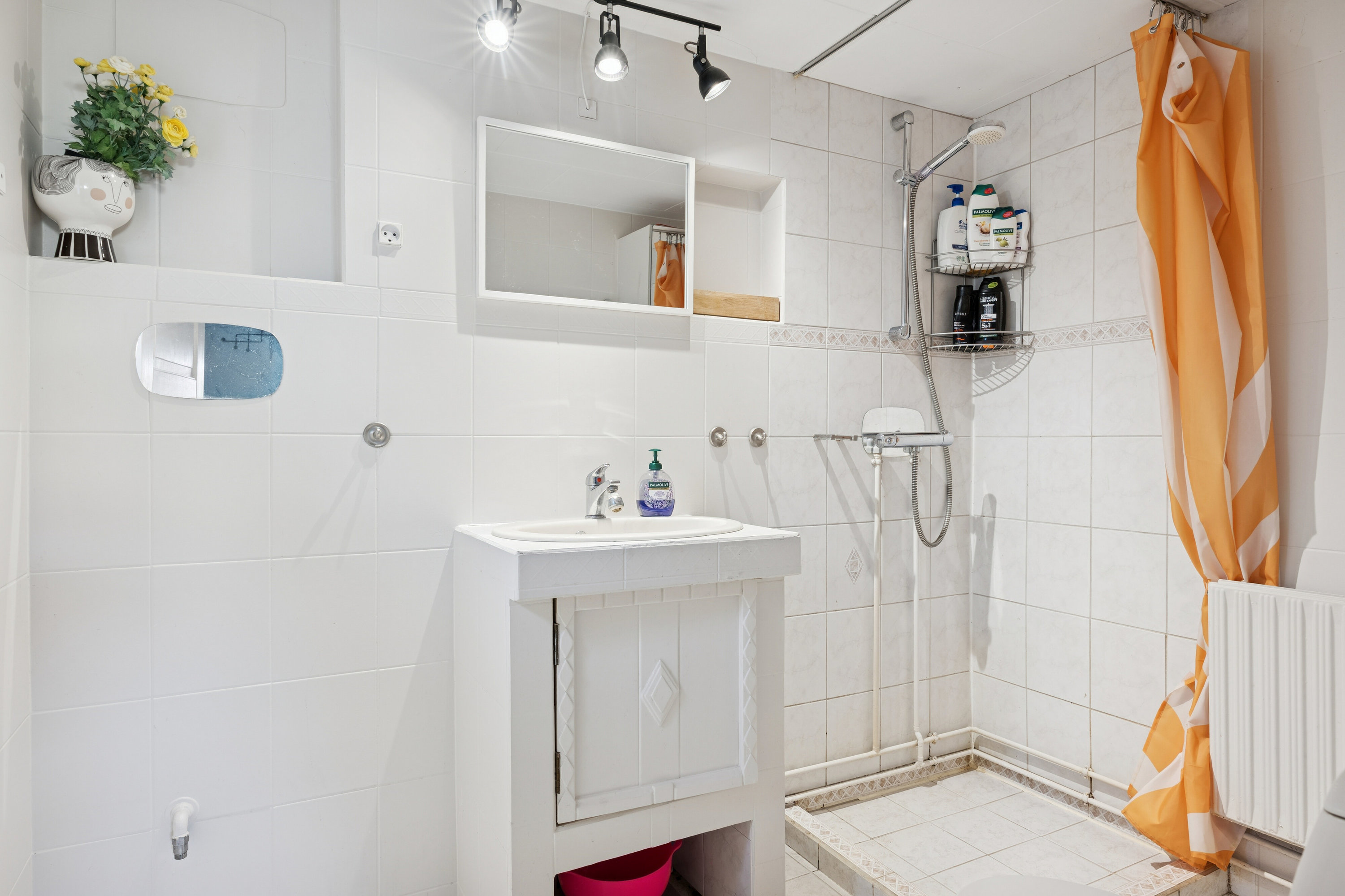 Fremhævet badeværelse billede i fuldskærmstilstand. Billede af Ørslevvej 243, 4735 Mern