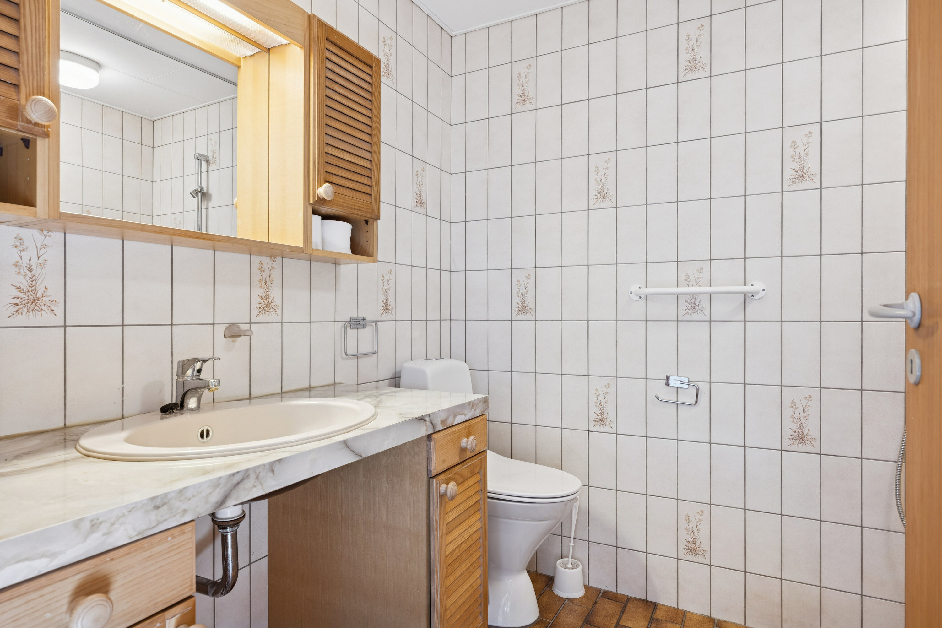 Fremhævet badeværelse billede i fuldskærmstilstand. Billede af Kernevej 48, 4760 Vordingborg