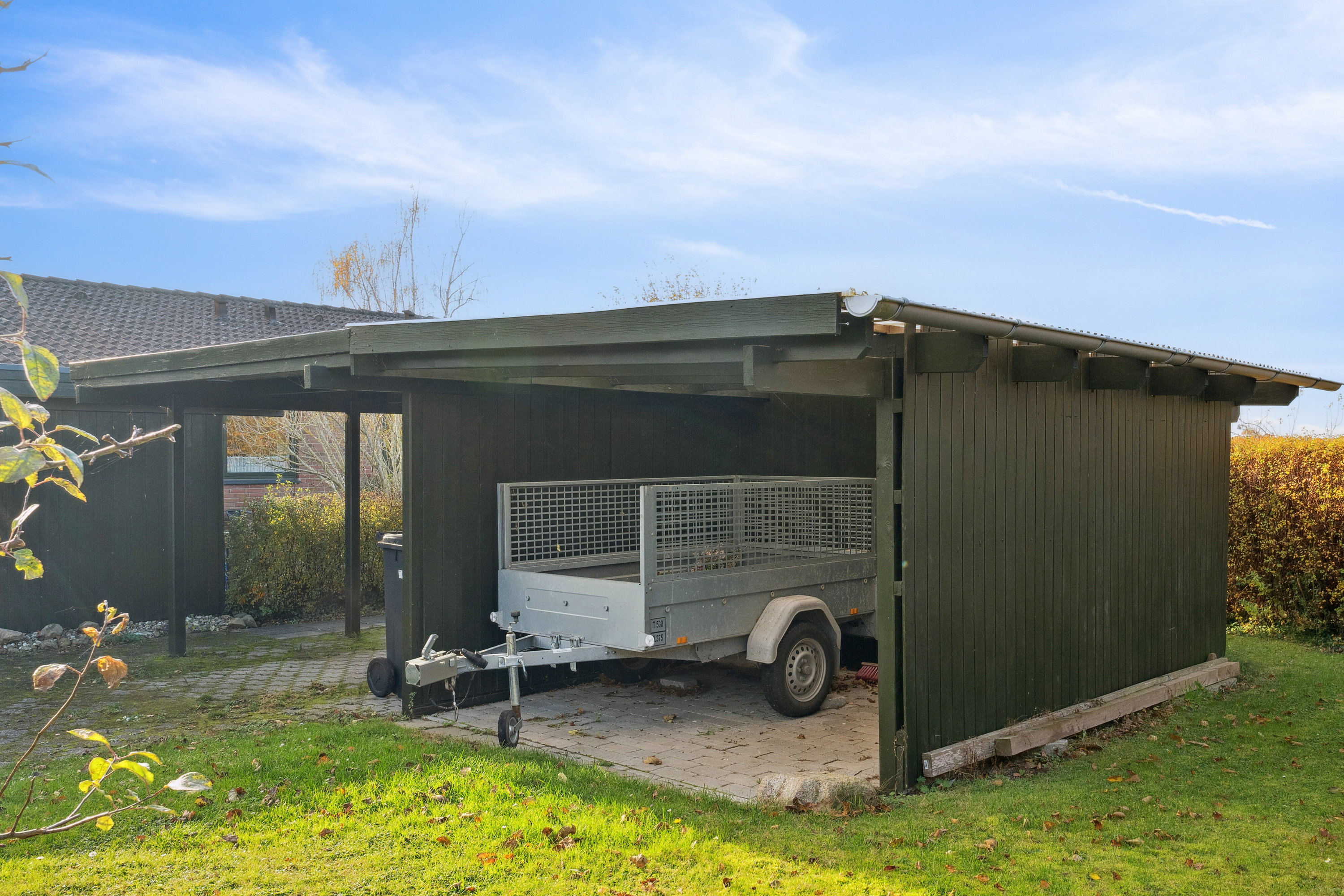 Fremhævet carport billede i fuldskærmstilstand. Billede af Kernevej 48, 4760 Vordingborg