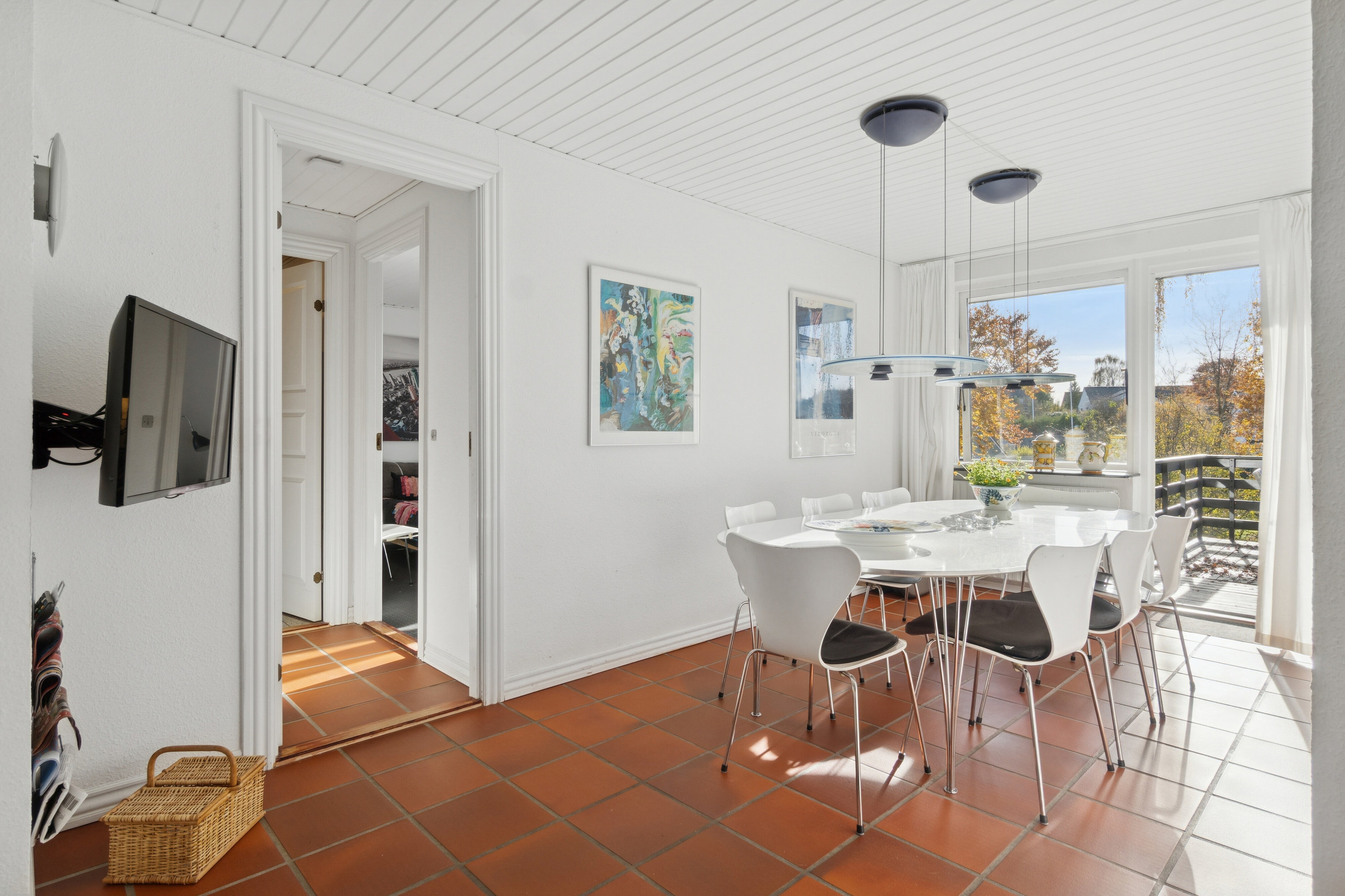 Fremhævet spisestue billede i fuldskærmstilstand. Billede af Risumvej 36, 8600 Silkeborg