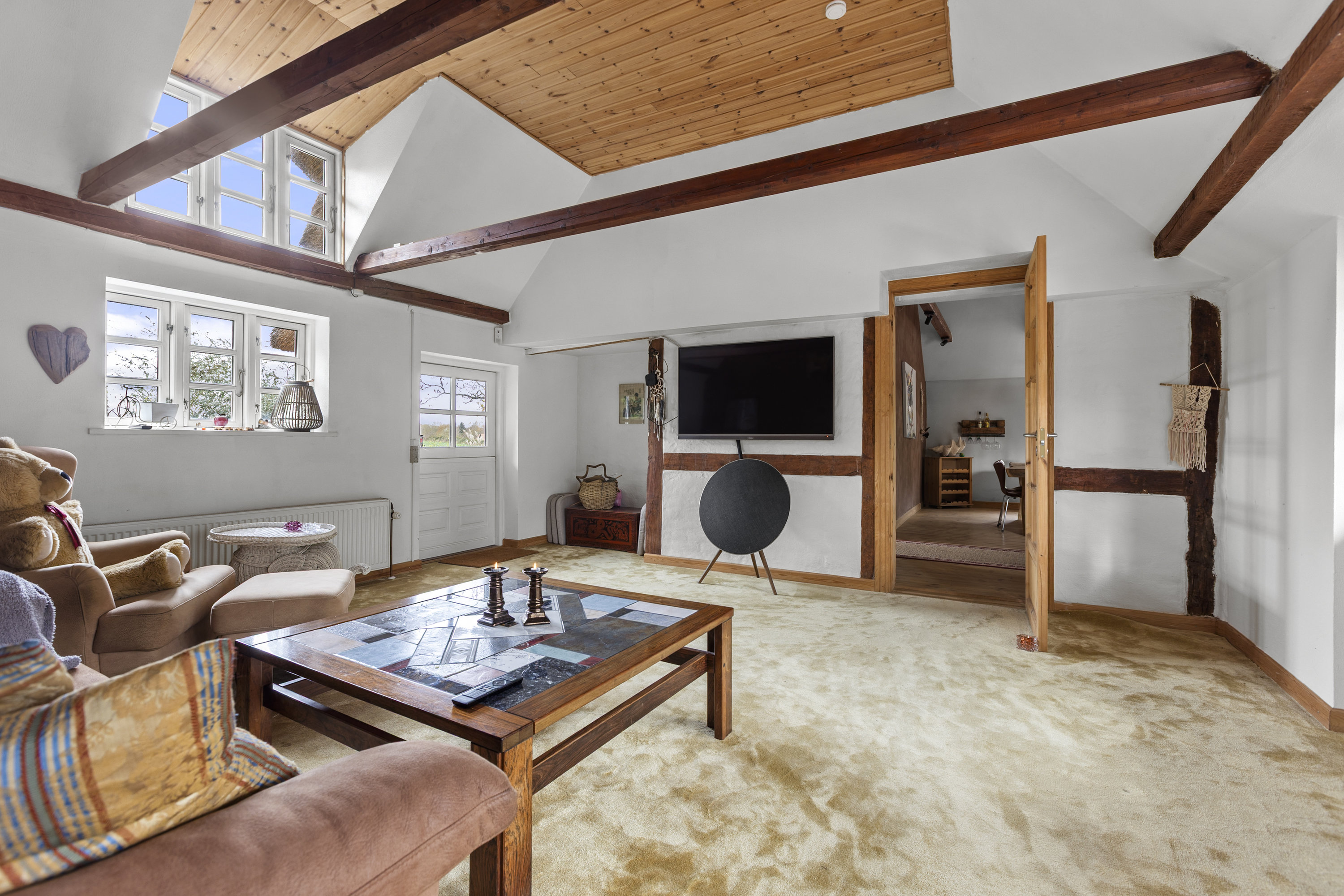 Fremhævet stue billede i fuldskærmstilstand. Billede af Elmebjergvej 31, 4180 Sorø