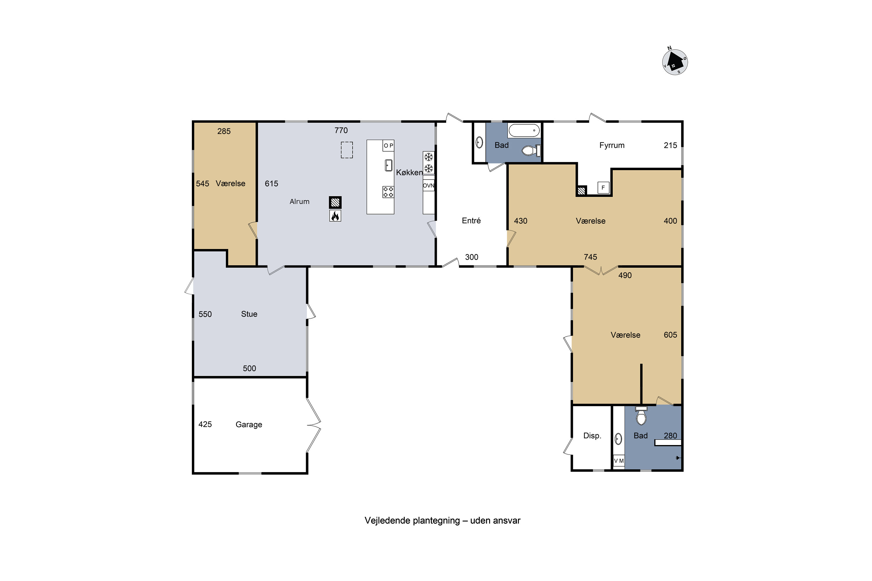 Plantegninger billede af Elmebjergvej 31, 4180 Sorø