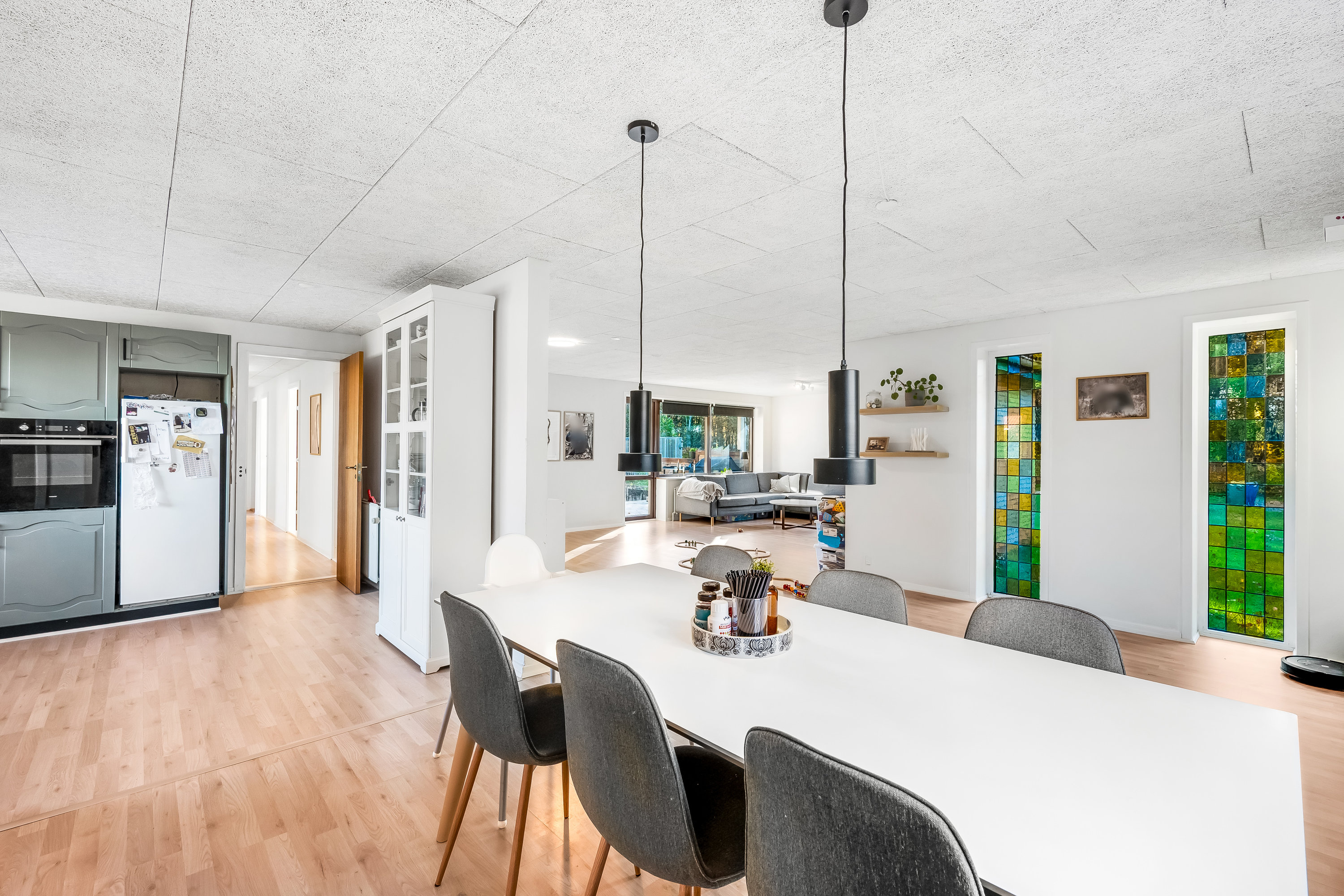 Fremhævet stue billede i fuldskærmstilstand. Billede af Aaparken 18, 6240 Løgumkloster