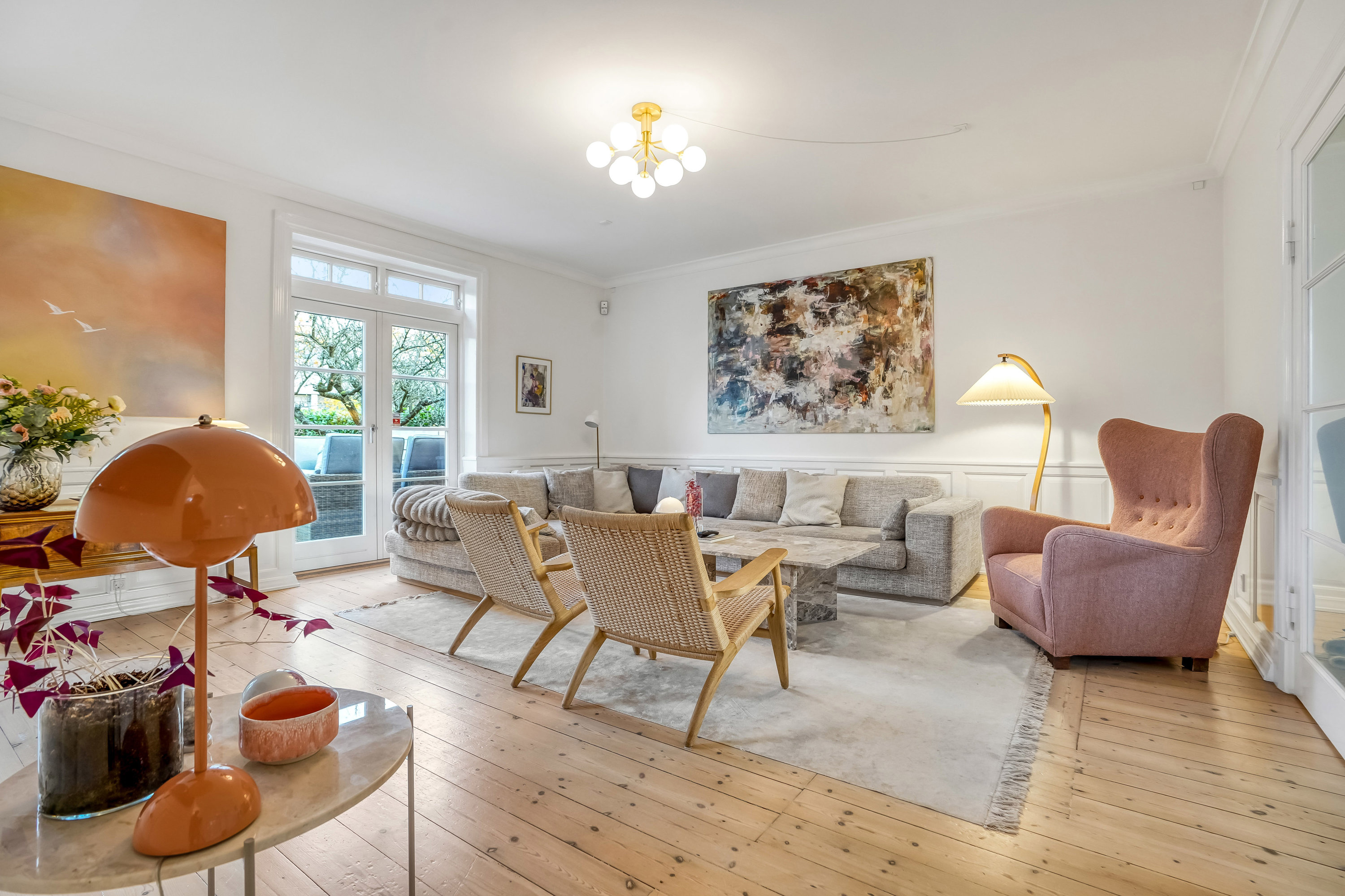 Miniaturebillede 1: stue. Billede af Chr. Richardts Vej 43, 5230 Odense M