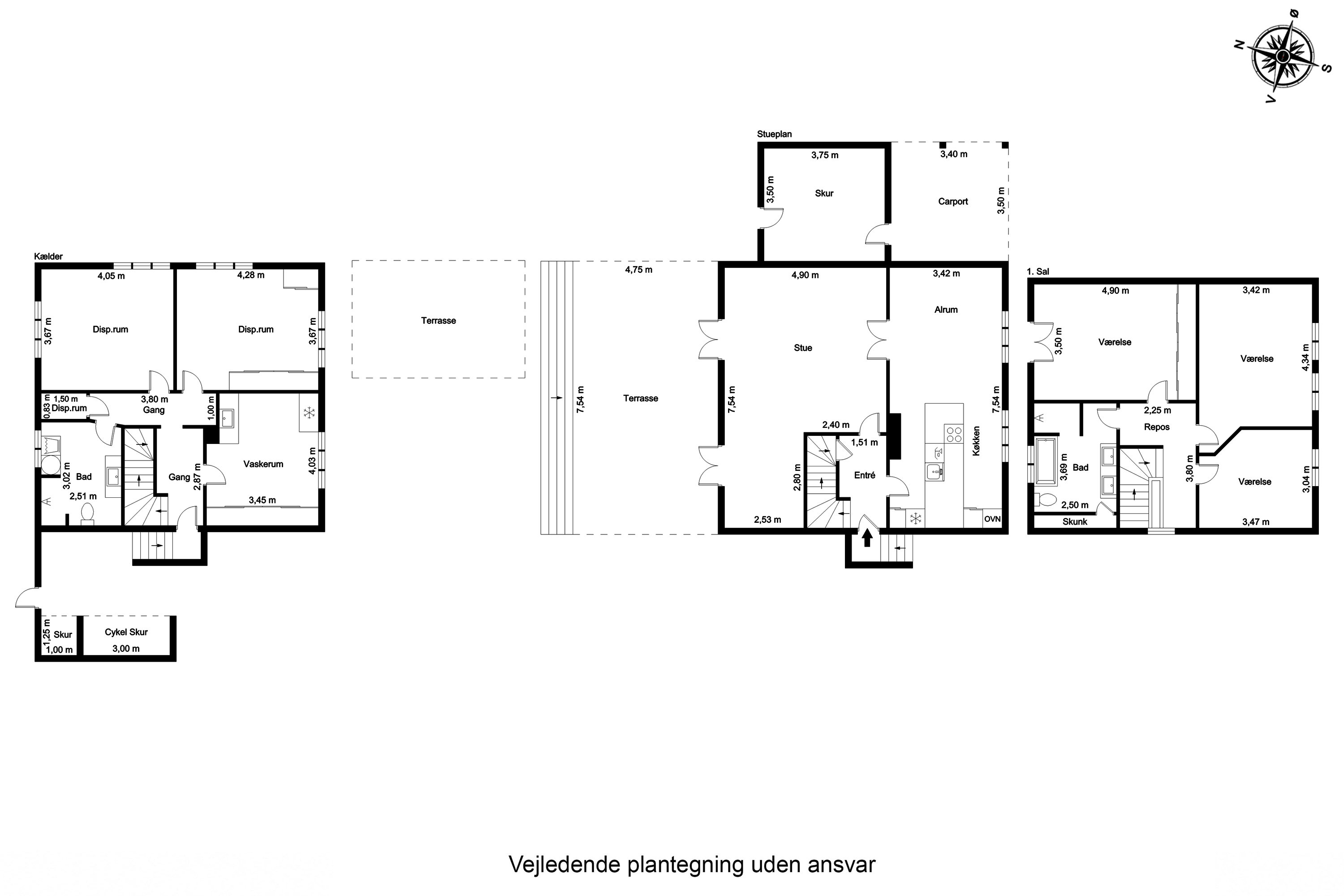 Plantegninger billede af Chr. Richardts Vej 43, 5230 Odense M