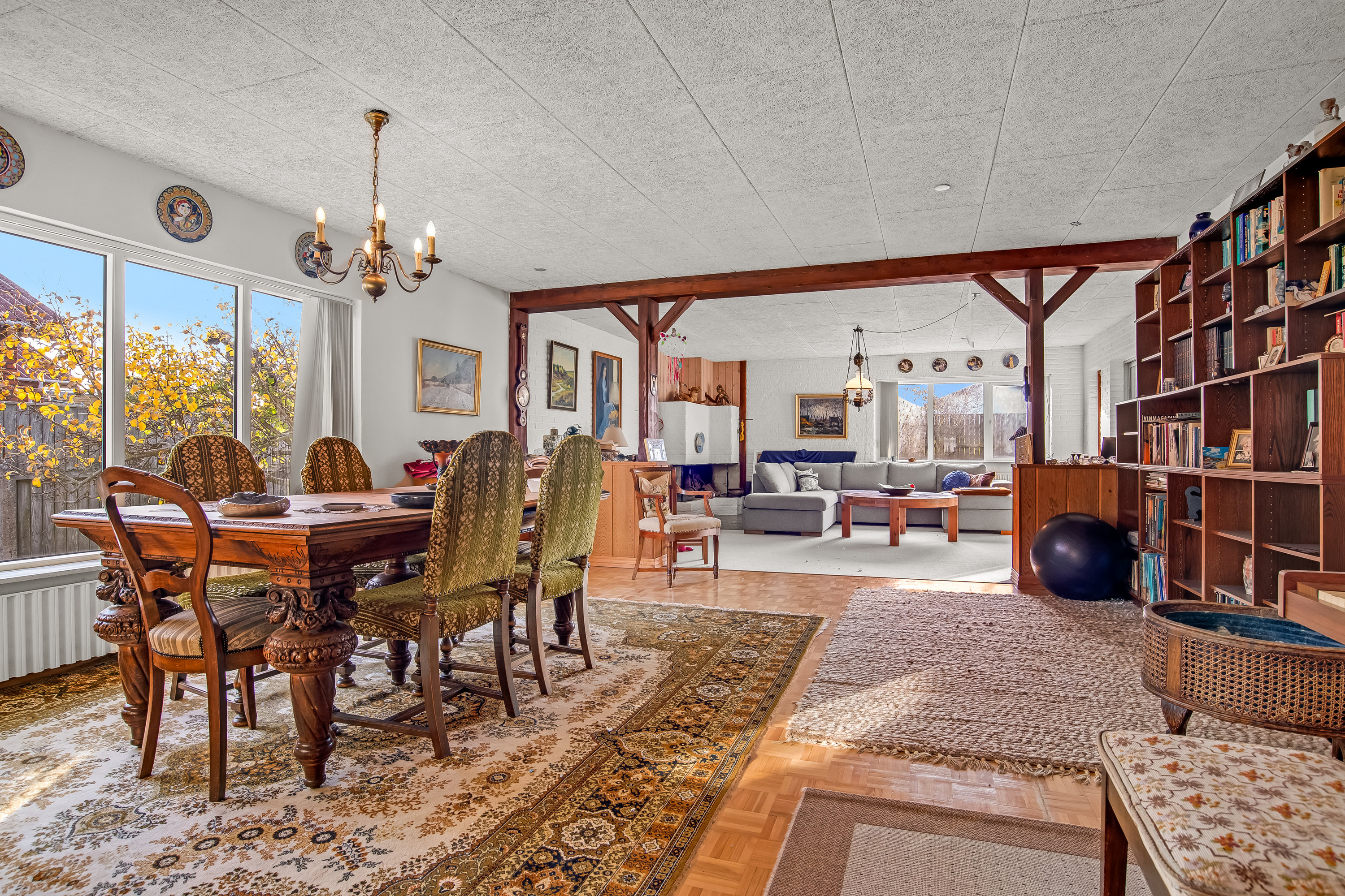 Fremhævet stue billede i fuldskærmstilstand. Billede af Klydevej 4, 7680 Thyborøn