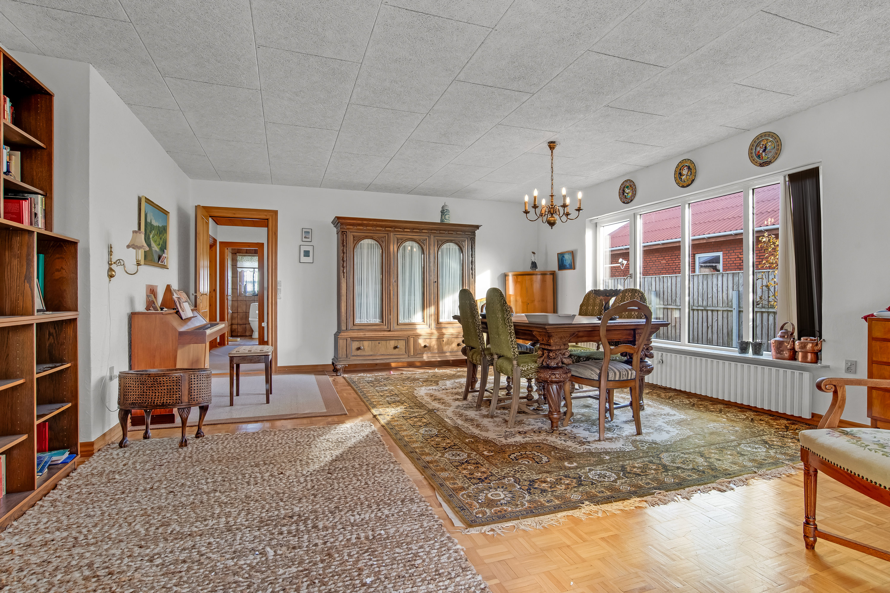 Fremhævet stue billede i fuldskærmstilstand. Billede af Klydevej 4, 7680 Thyborøn