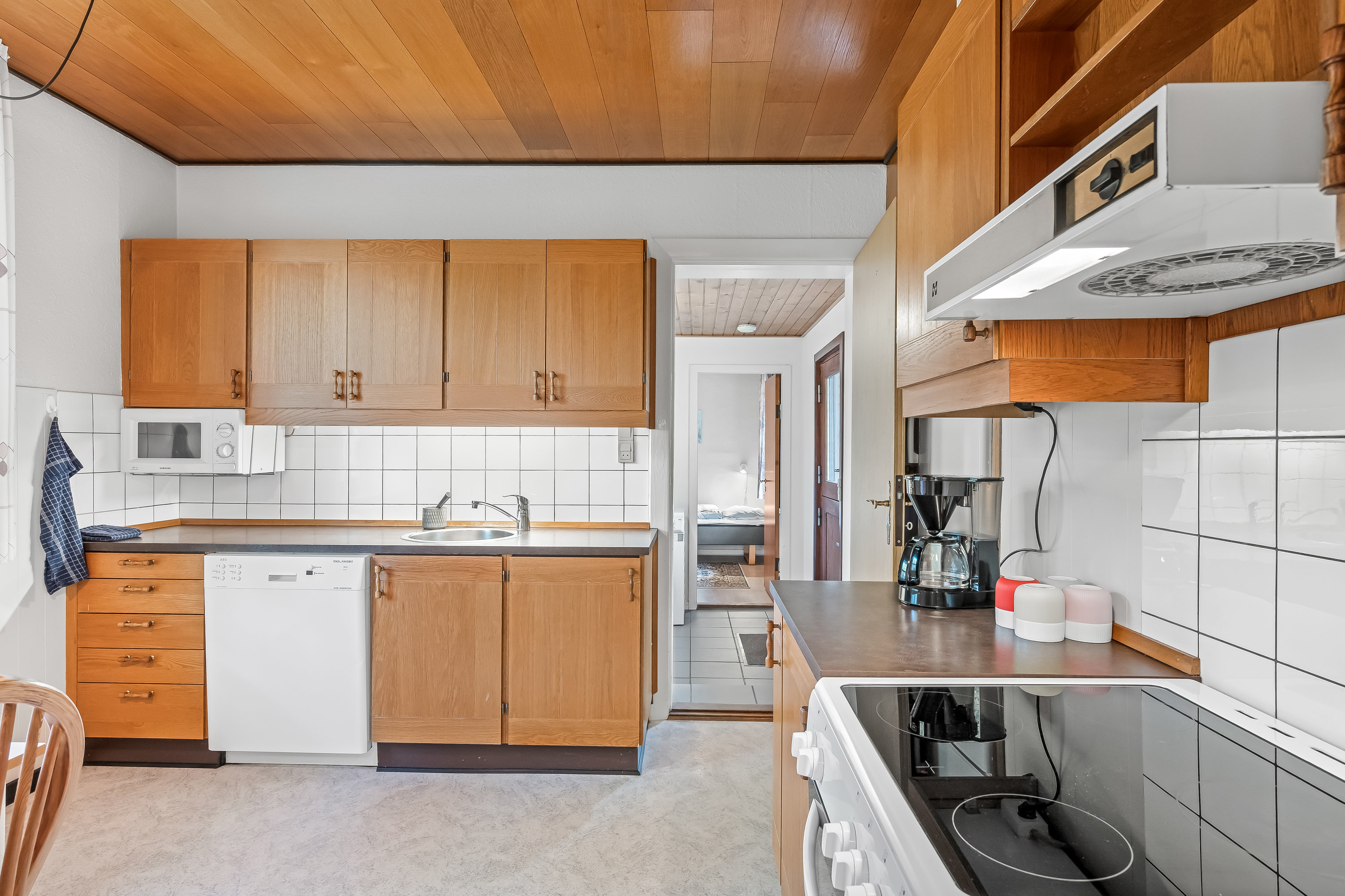 Fremhævet køkken billede i fuldskærmstilstand. Billede af Kromosevej 3, Kromose, 6792 Rømø