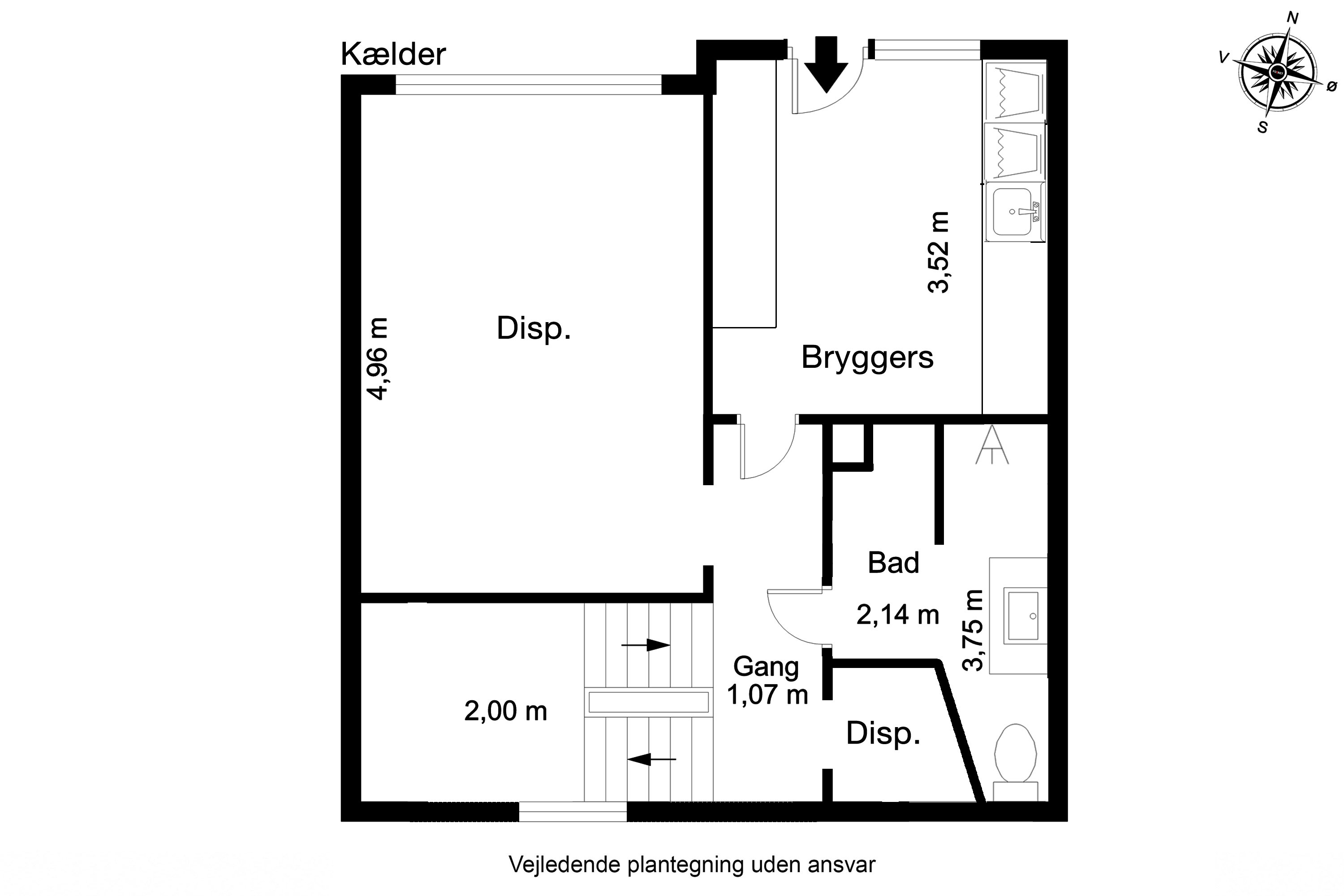Plantegninger billede af Eckersbergsvej 26, 5230 Odense M