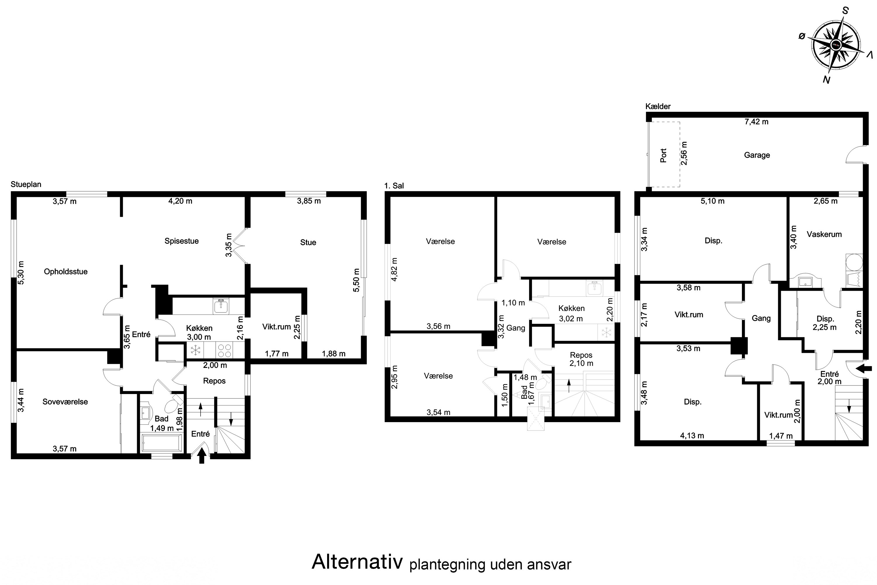 Plantegninger billede af Købkesvej 33, 5230 Odense M