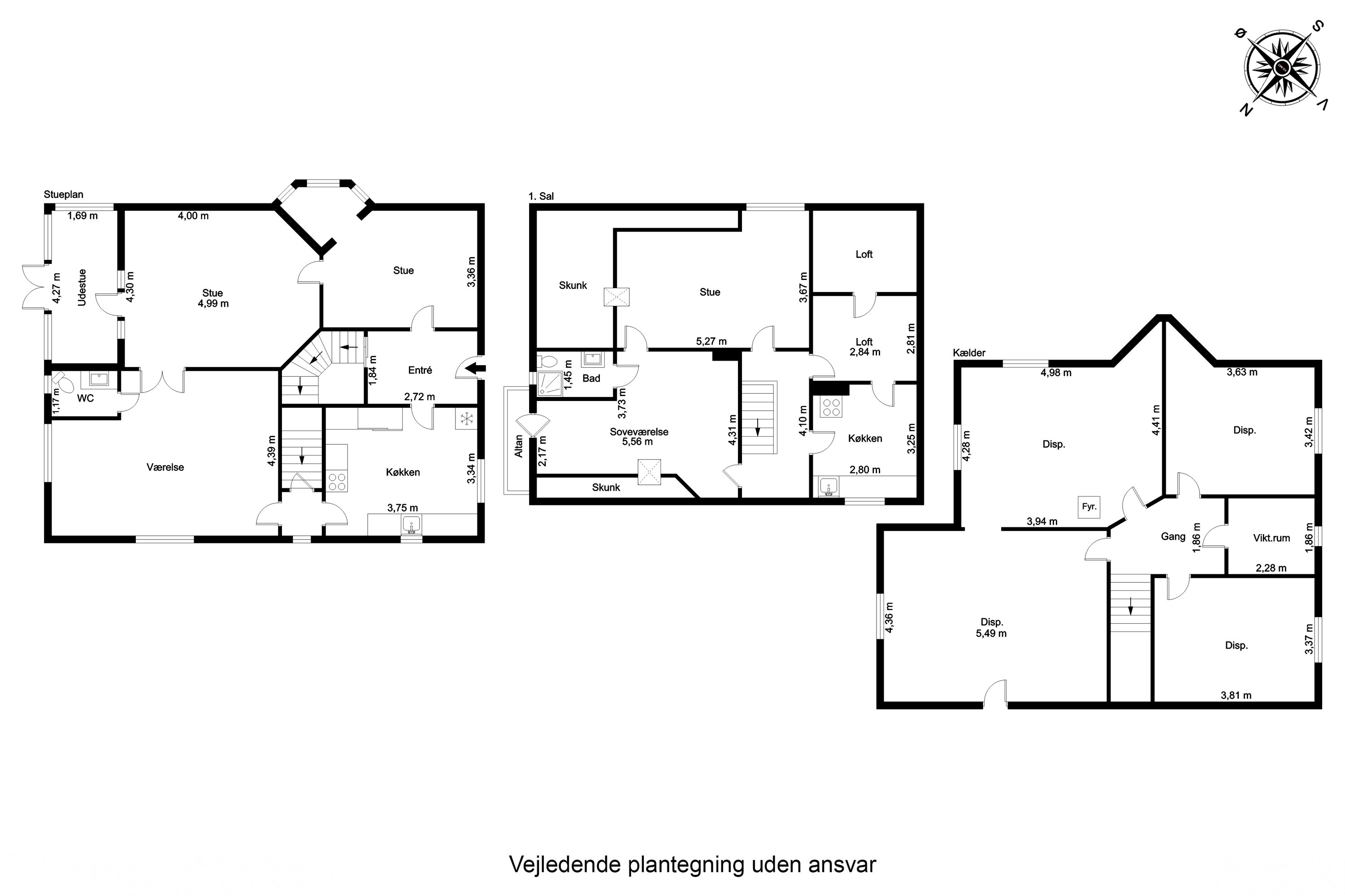 Plantegninger billede af Nørre Alle 43, Strib, 5500 Middelfart