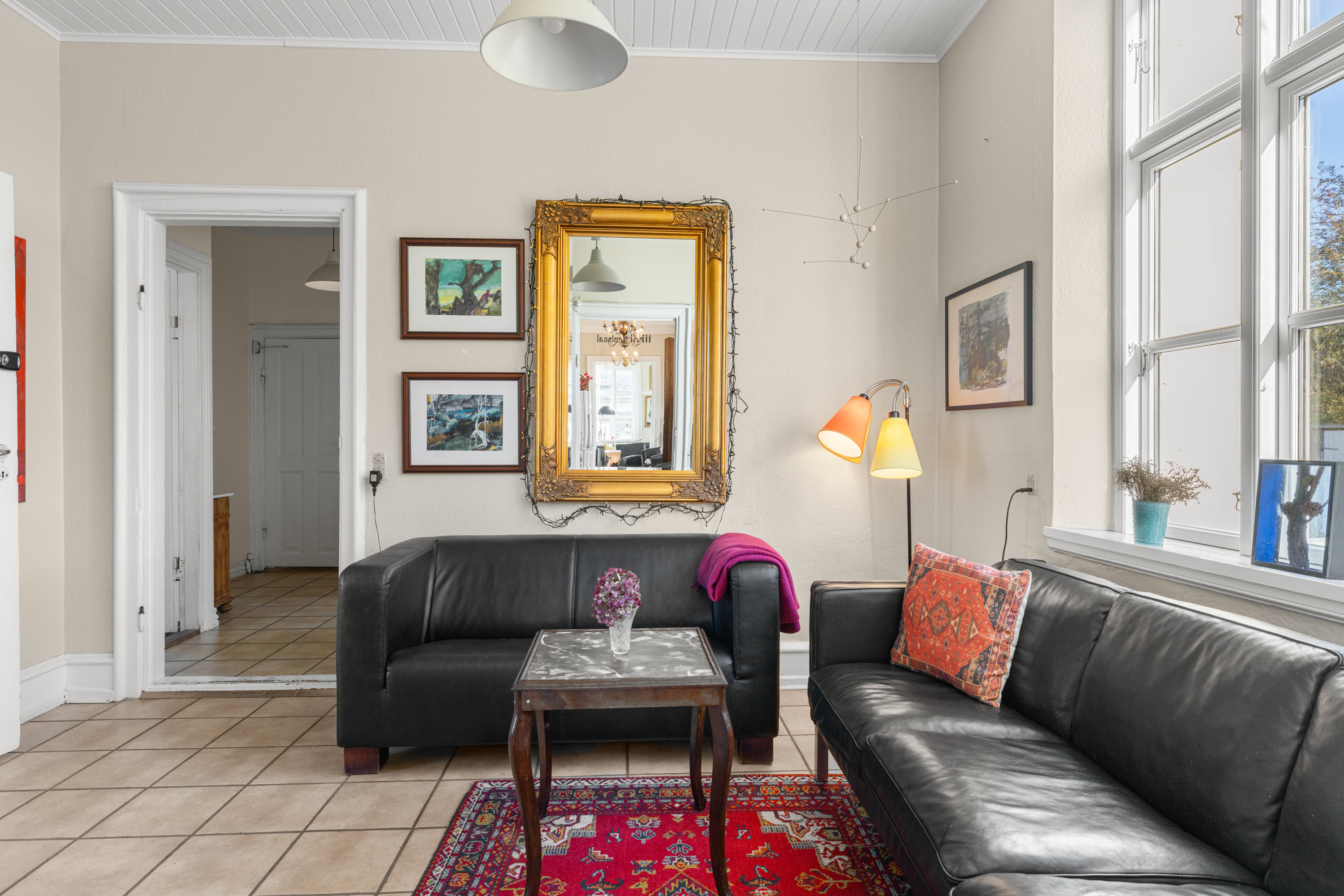 Fremhævet stue billede i fuldskærmstilstand. Billede af Frederiksbergvej 20, Pejrup, 5600 Faaborg