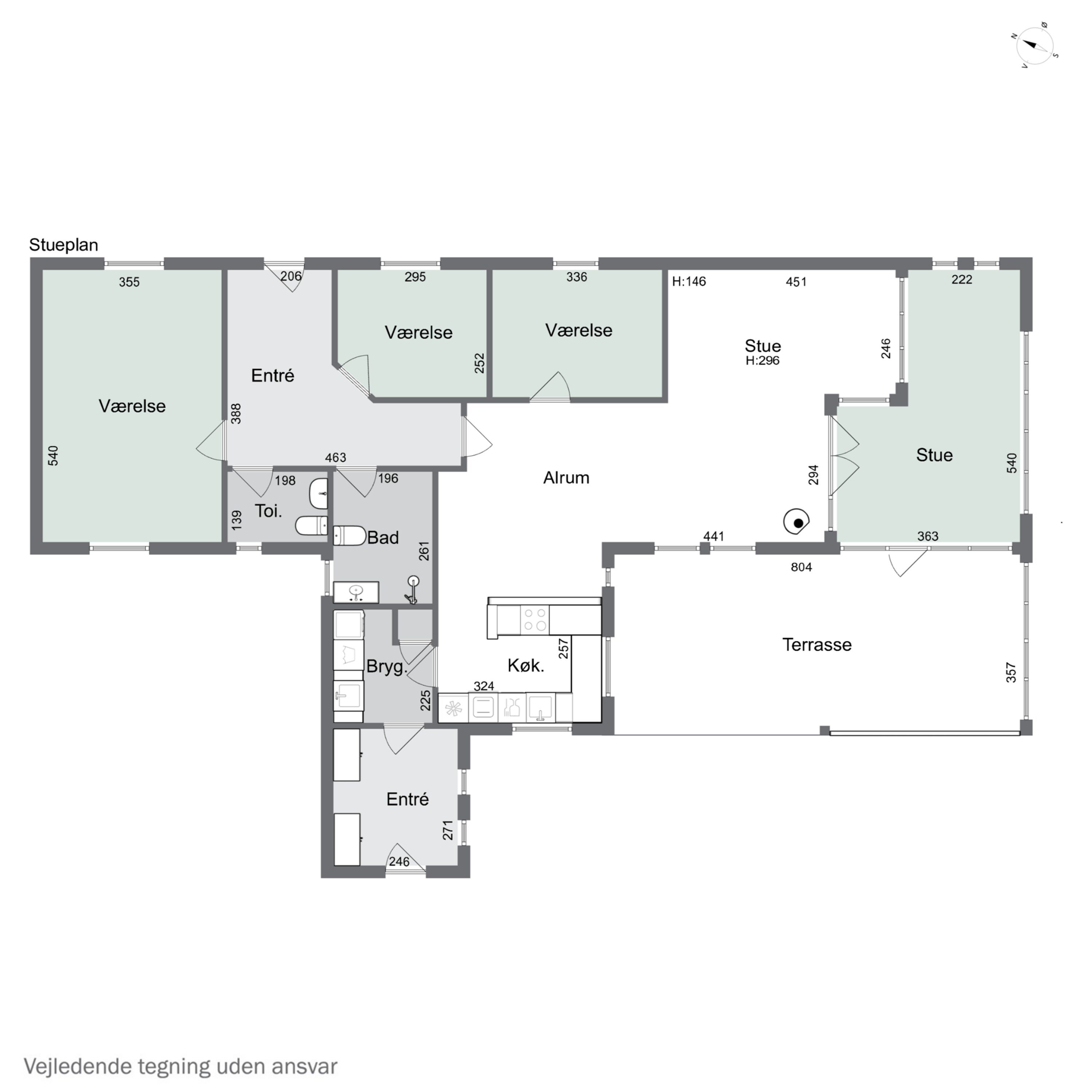 Plantegninger billede af Pilehaven 2, Ferslev, 4050 Skibby