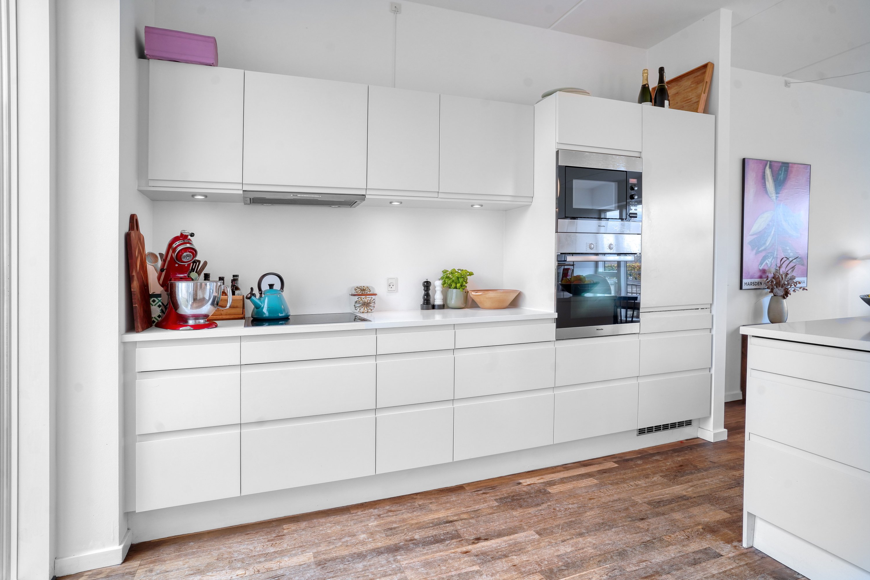 Fremhævet køkken billede i fuldskærmstilstand. Billede af Bøgehaven 108, 3500 Værløse