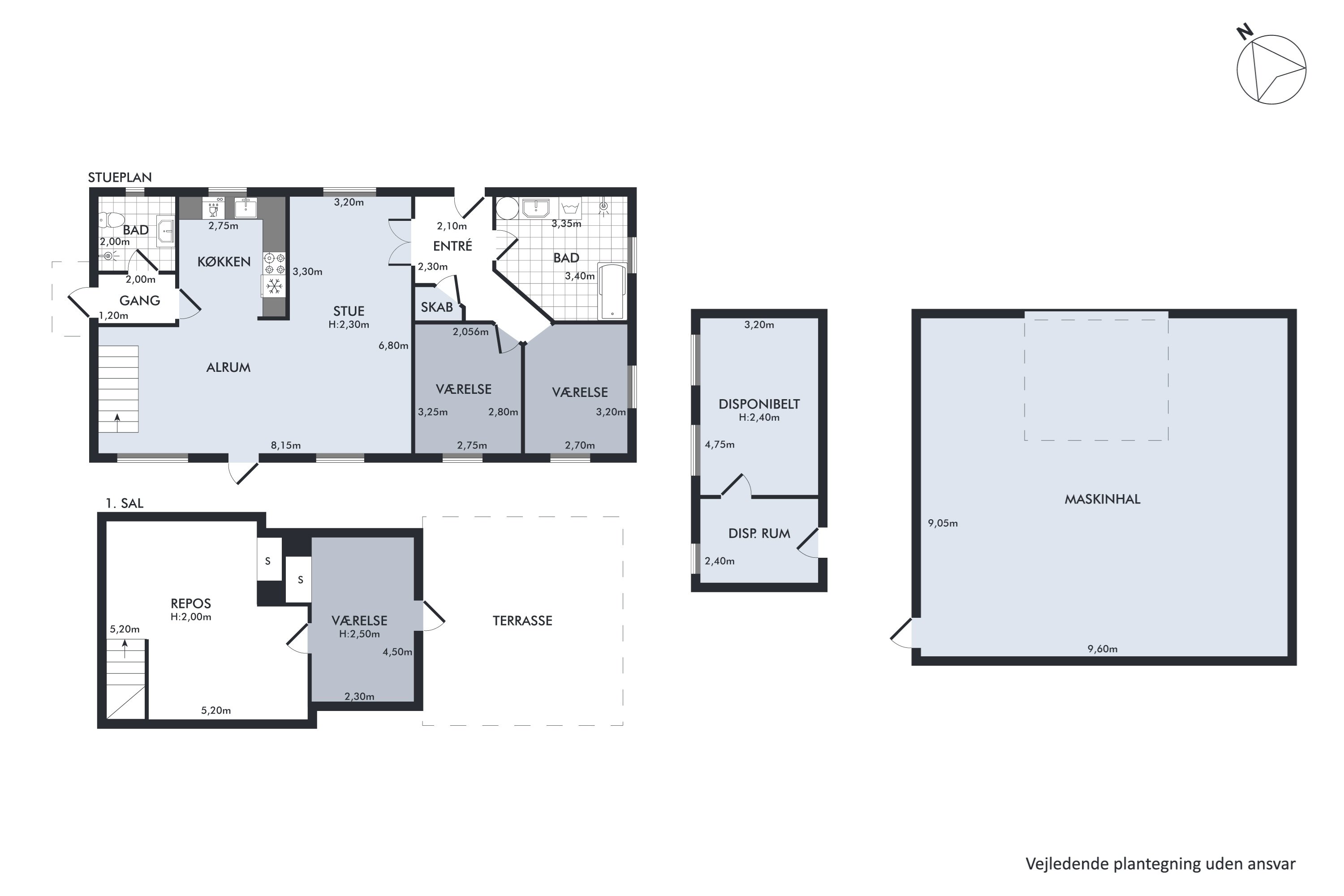 Plantegninger billede af Strandvejen 8, Lammefjorden, 4532 Gislinge