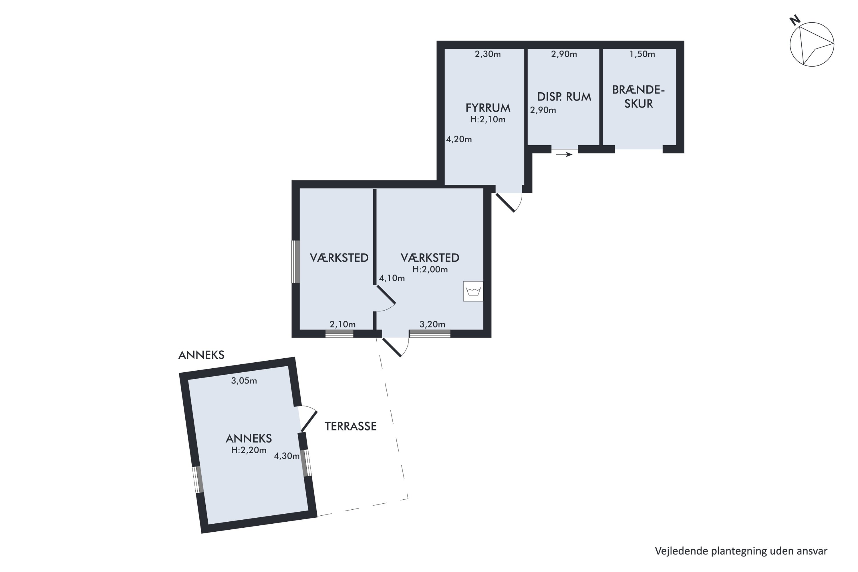 Plantegninger billede af Strandvejen 8, Lammefjorden, 4532 Gislinge