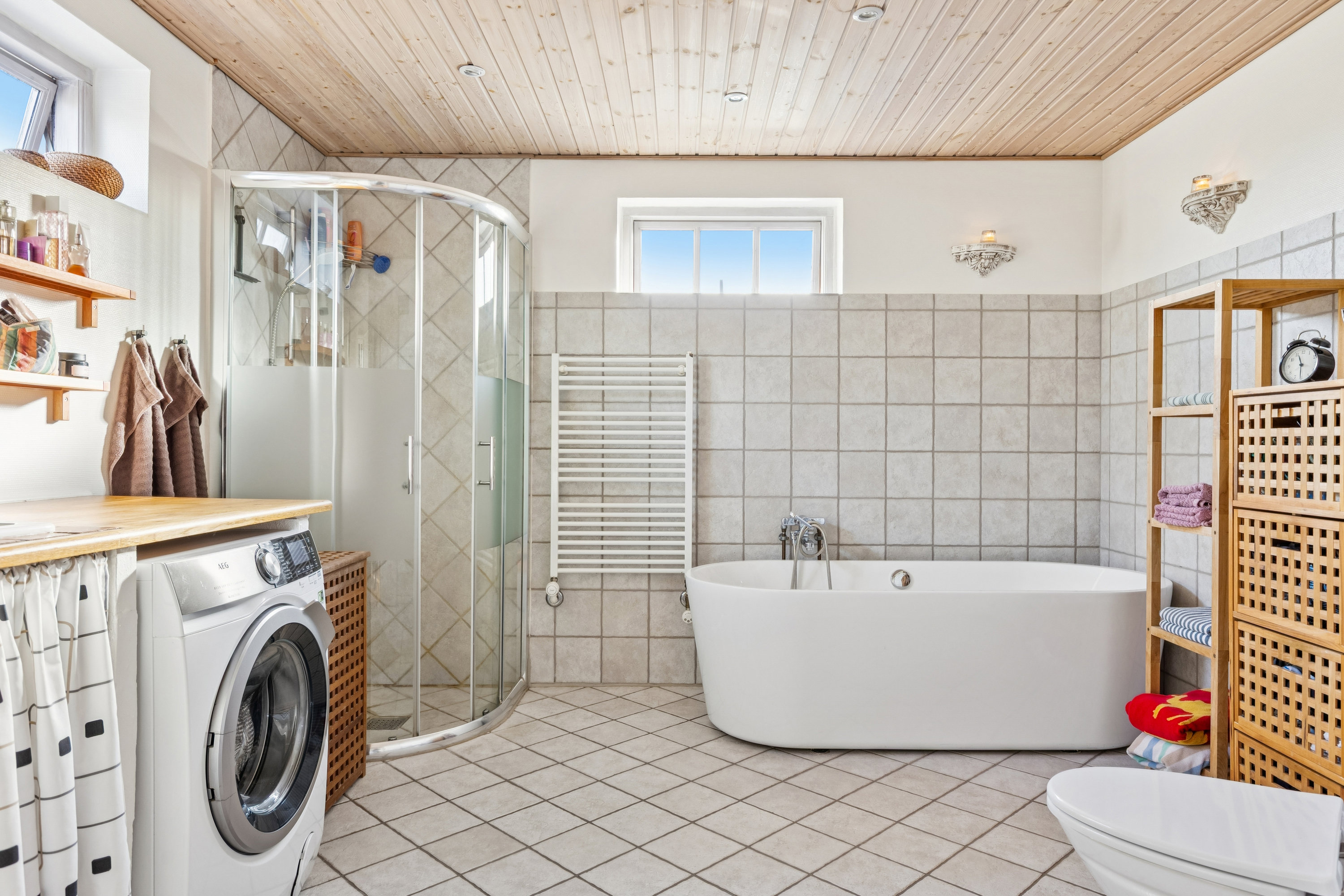 Fremhævet badeværelse billede i fuldskærmstilstand. Billede af Strandvejen 8, Lammefjorden, 4532 Gislinge