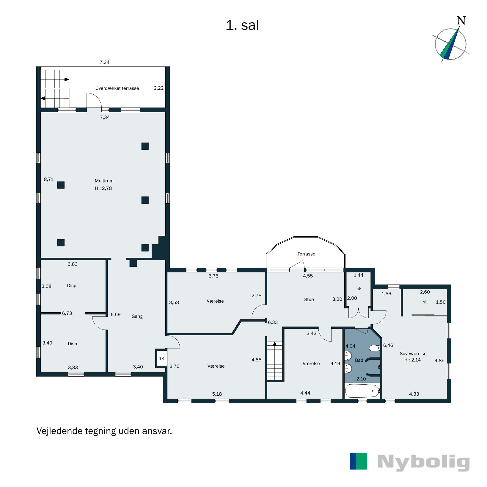 Plantegninger billede af Grusdalsvej 9, 8700 Horsens