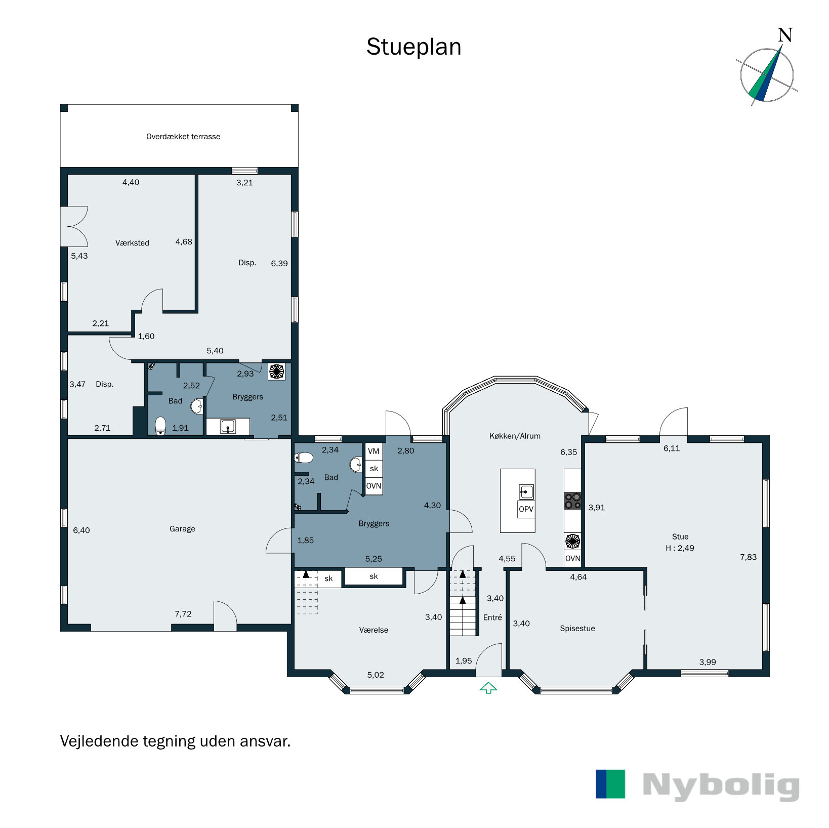 Plantegninger billede af Grusdalsvej 9, 8700 Horsens