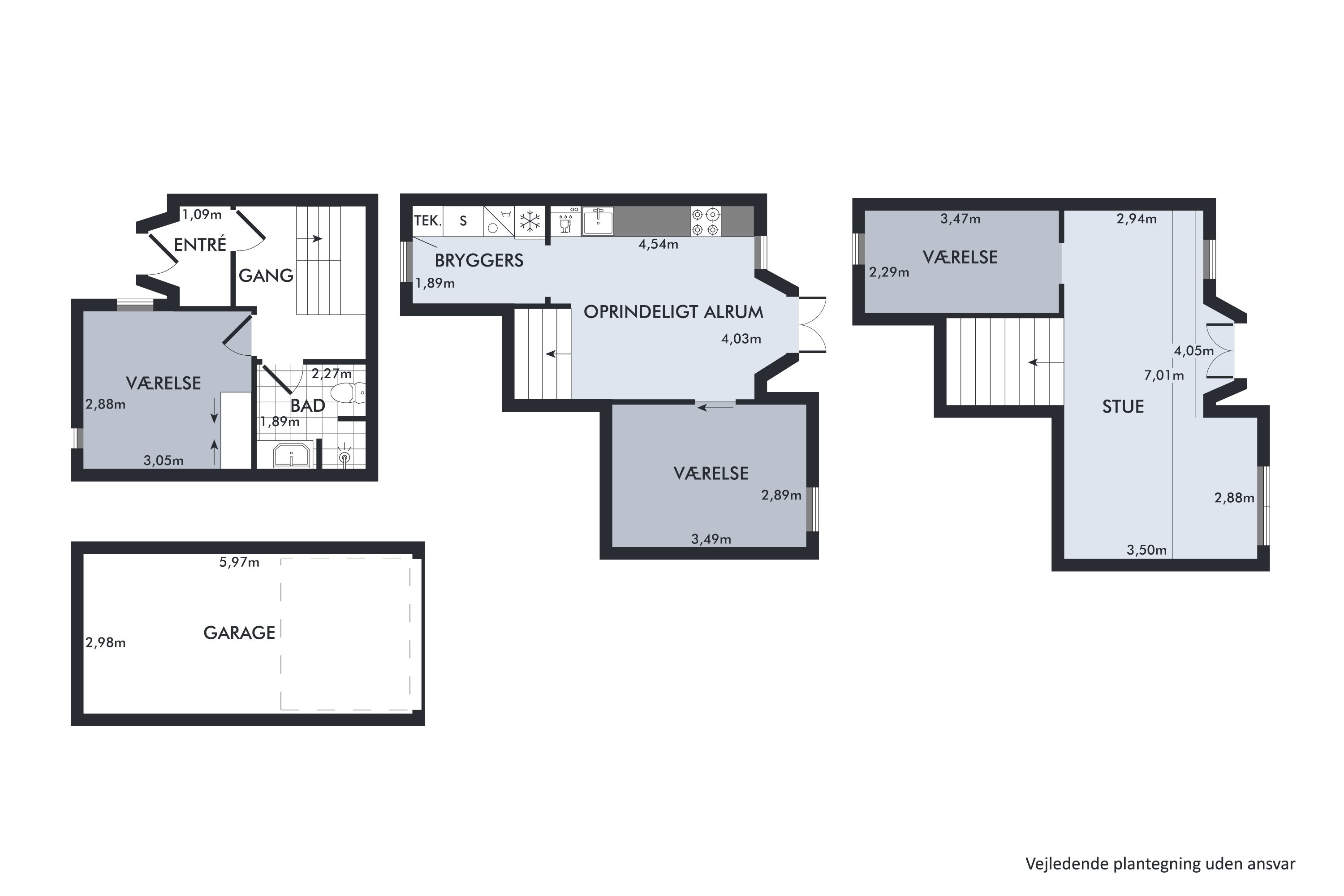 Plantegninger billede af Skytten 110, 8920 Randers NV