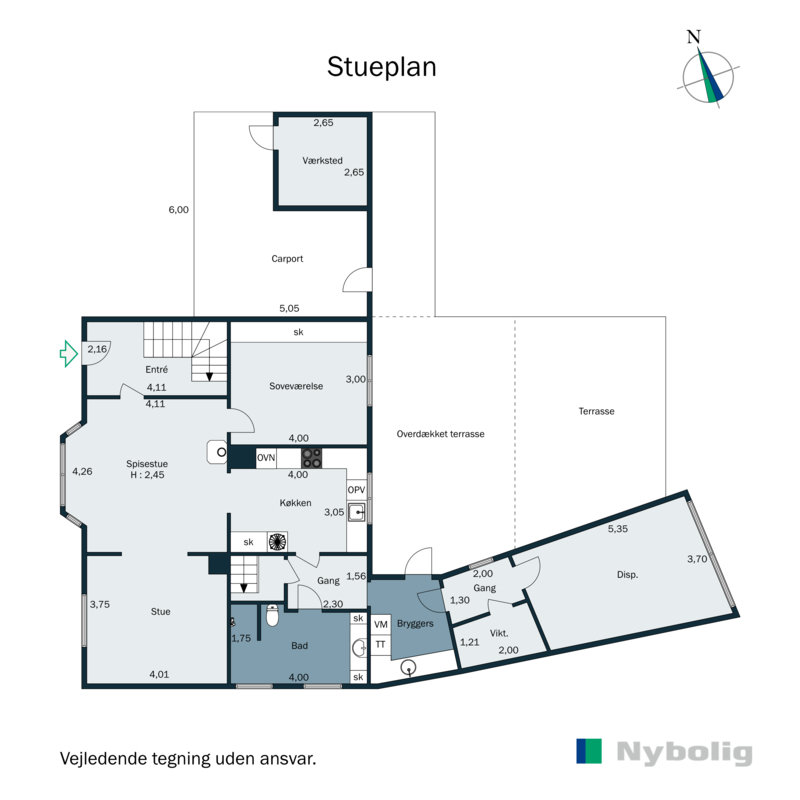 Plantegninger billede af Øster Alle 14, 6600 Vejen