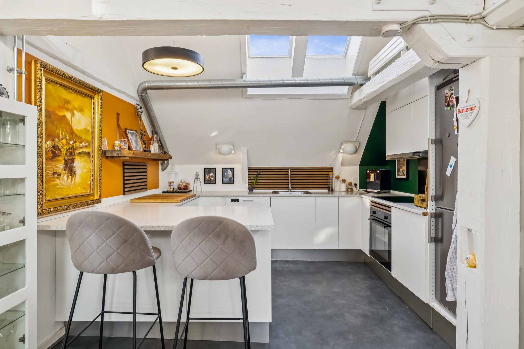 Fremhævet køkken billede i fuldskærmstilstand. Billede af Tørvebryggen 10, 3., 8900 Randers C