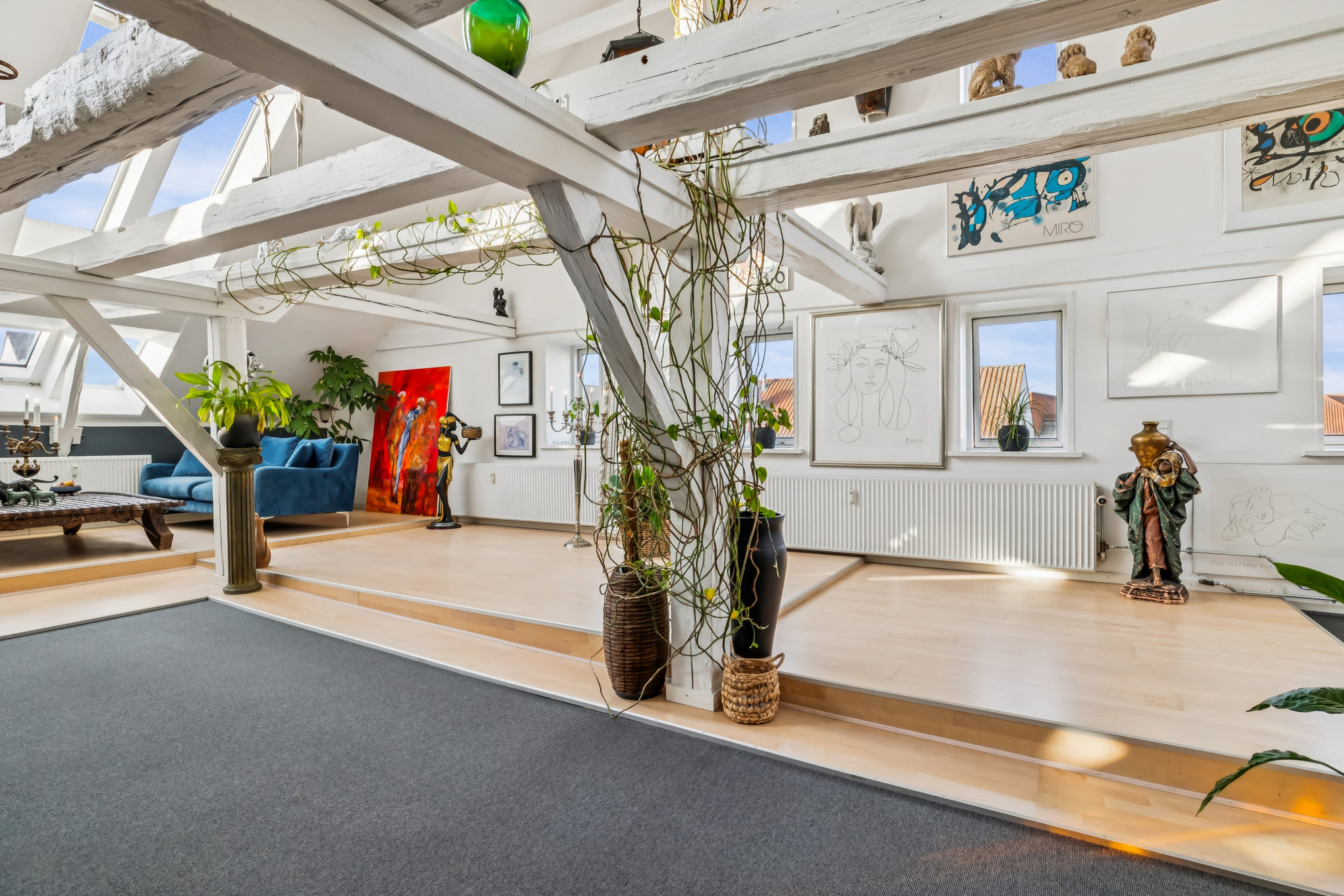 Fremhævet stue billede i fuldskærmstilstand. Billede af Tørvebryggen 10, 3., 8900 Randers C