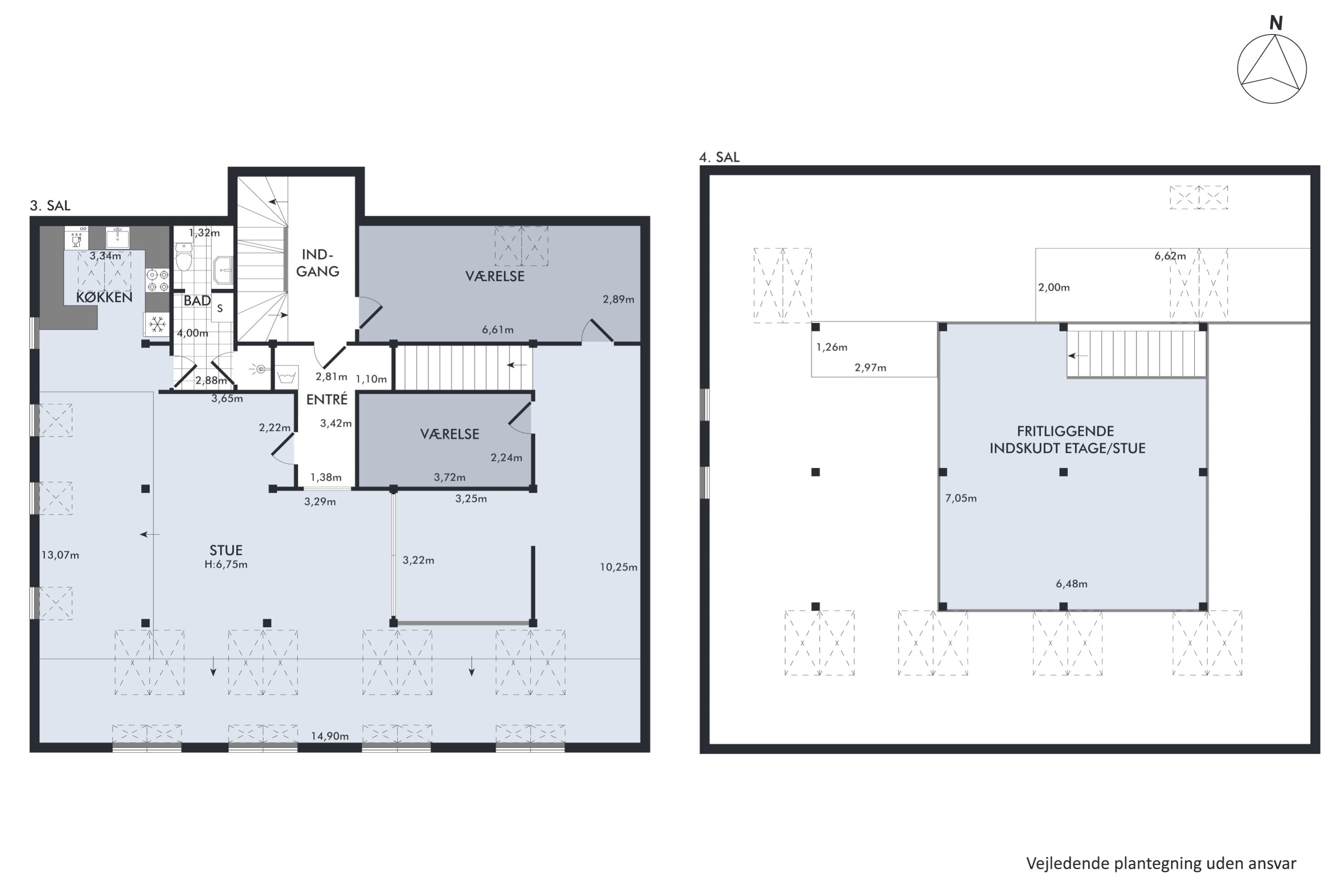 Plantegninger billede af Tørvebryggen 10, 3., 8900 Randers C