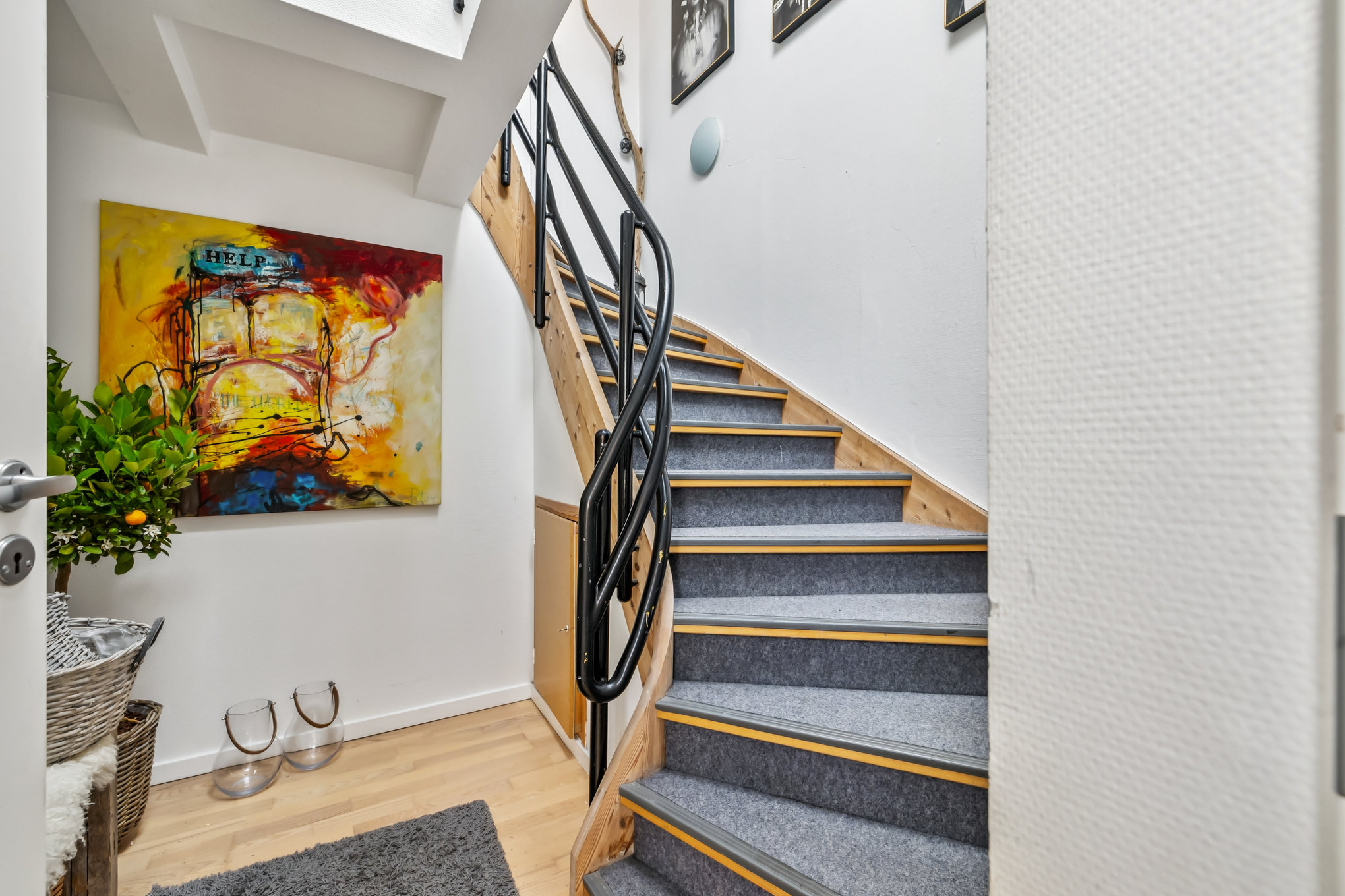 Fremhævet gang billede i fuldskærmstilstand. Billede af Tørvebryggen 10, 3., 8900 Randers C