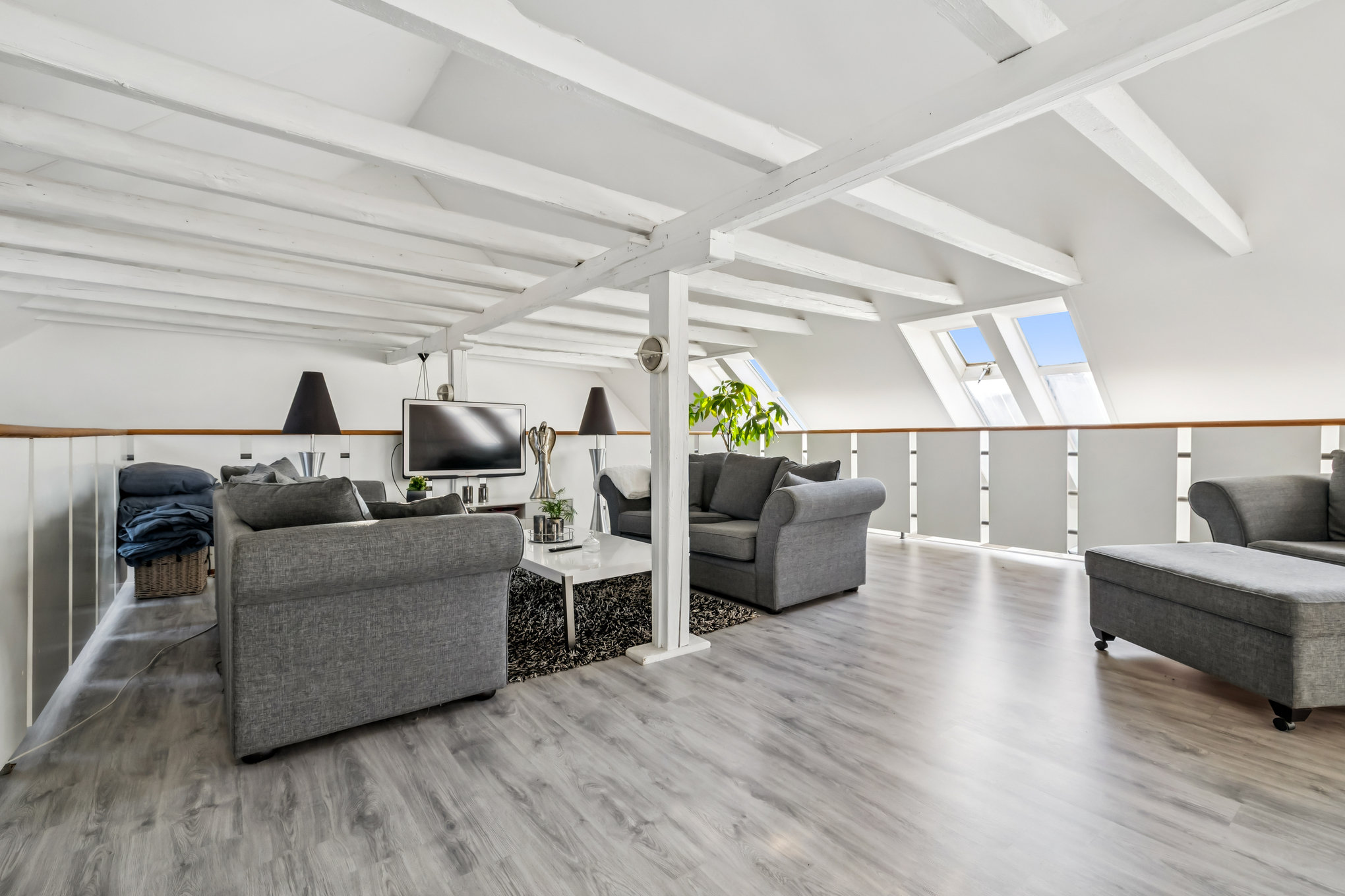 Fremhævet stue billede i fuldskærmstilstand. Billede af Tørvebryggen 10, 3., 8900 Randers C