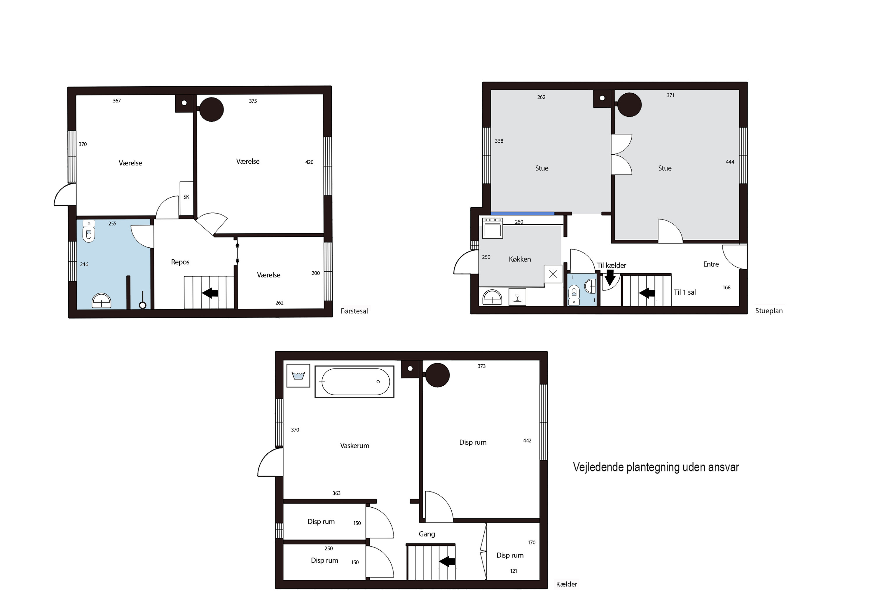 Plantegninger billede af Toftevej 7, 5610 Assens
