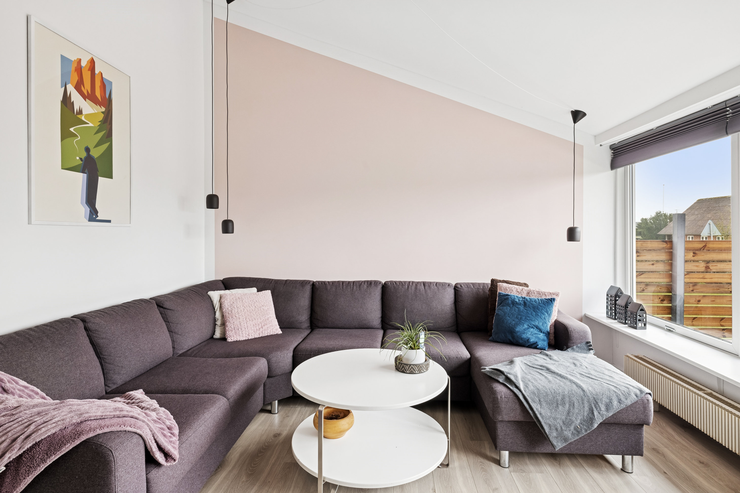 Fremhævet stue billede i fuldskærmstilstand. Billede af Gl. Aalborgvej 12, Bjerregrav, 9632 Møldrup