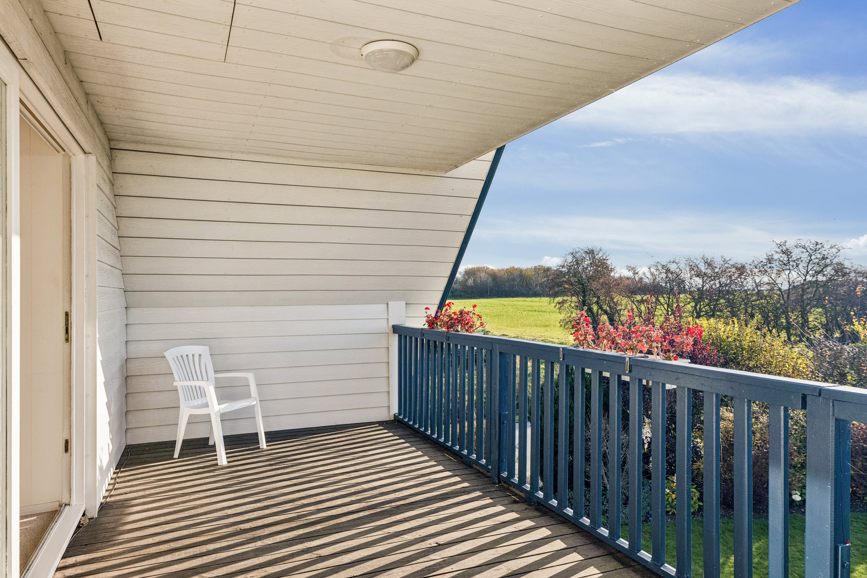 Fremhævet altan billede i fuldskærmstilstand. Billede af Hølleskovvej 1, Spandet, 6760 Ribe