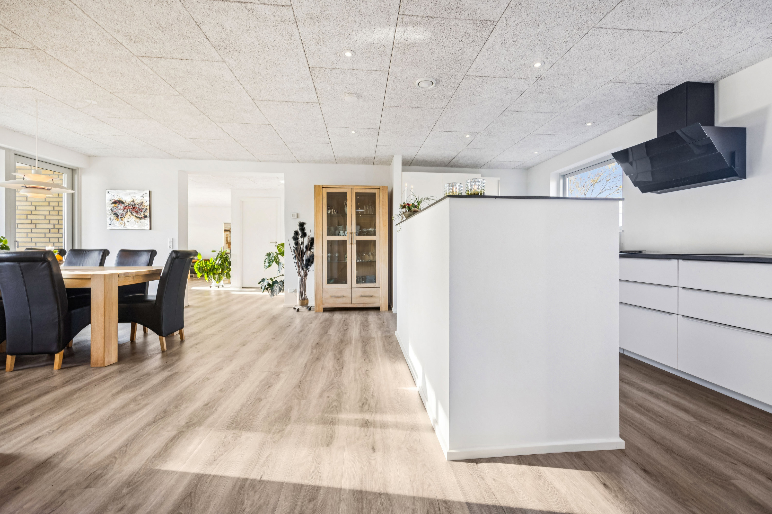 Fremhævet stue billede i fuldskærmstilstand. Billede af Tulipanvej 11, 9310 Vodskov