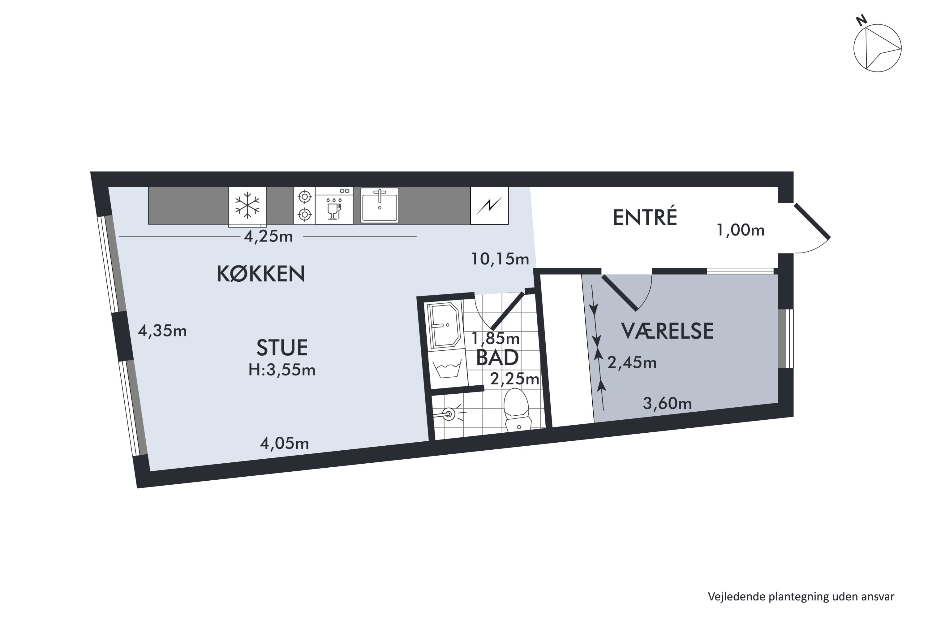 Plantegninger billede af Ryesgade 48, st.., 2100 København Ø