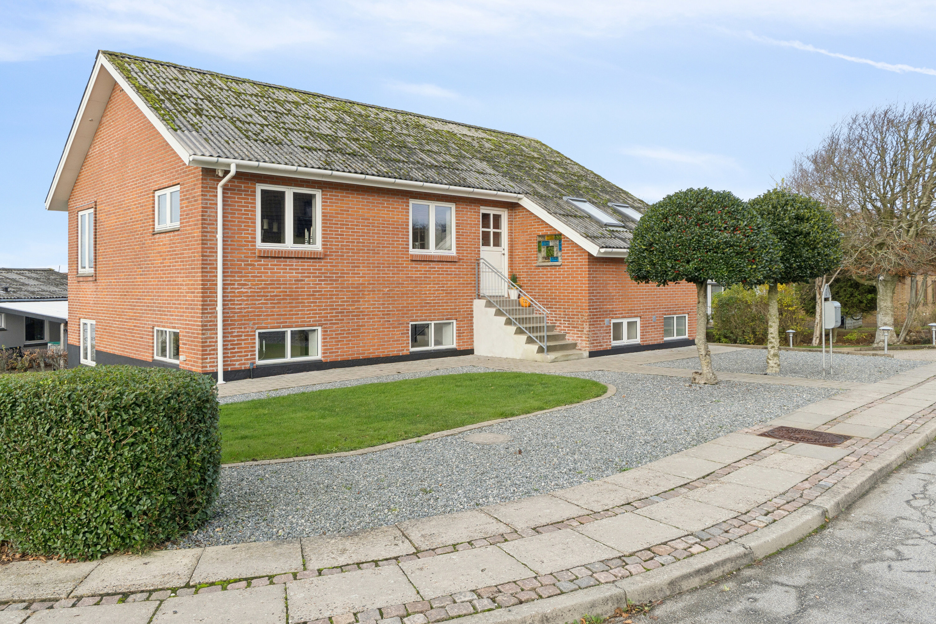 Fremhævet set fra vejen billede i fuldskærmstilstand. Billede af Bakkevej 3, 7755 Bedsted Thy