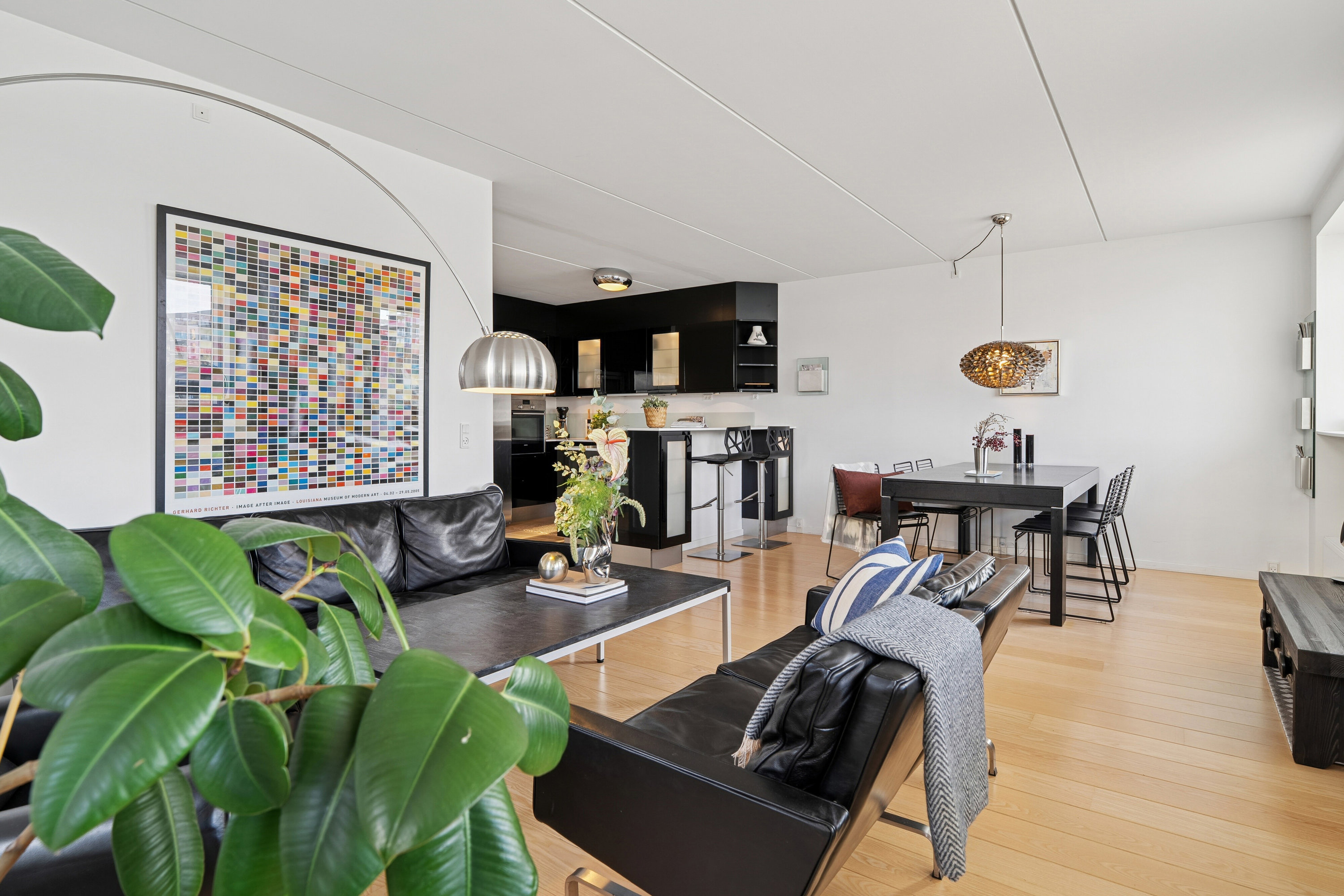 Fremhævet stue billede i fuldskærmstilstand. Billede af Islands Brygge 36C, st.. 3., 2300 København S