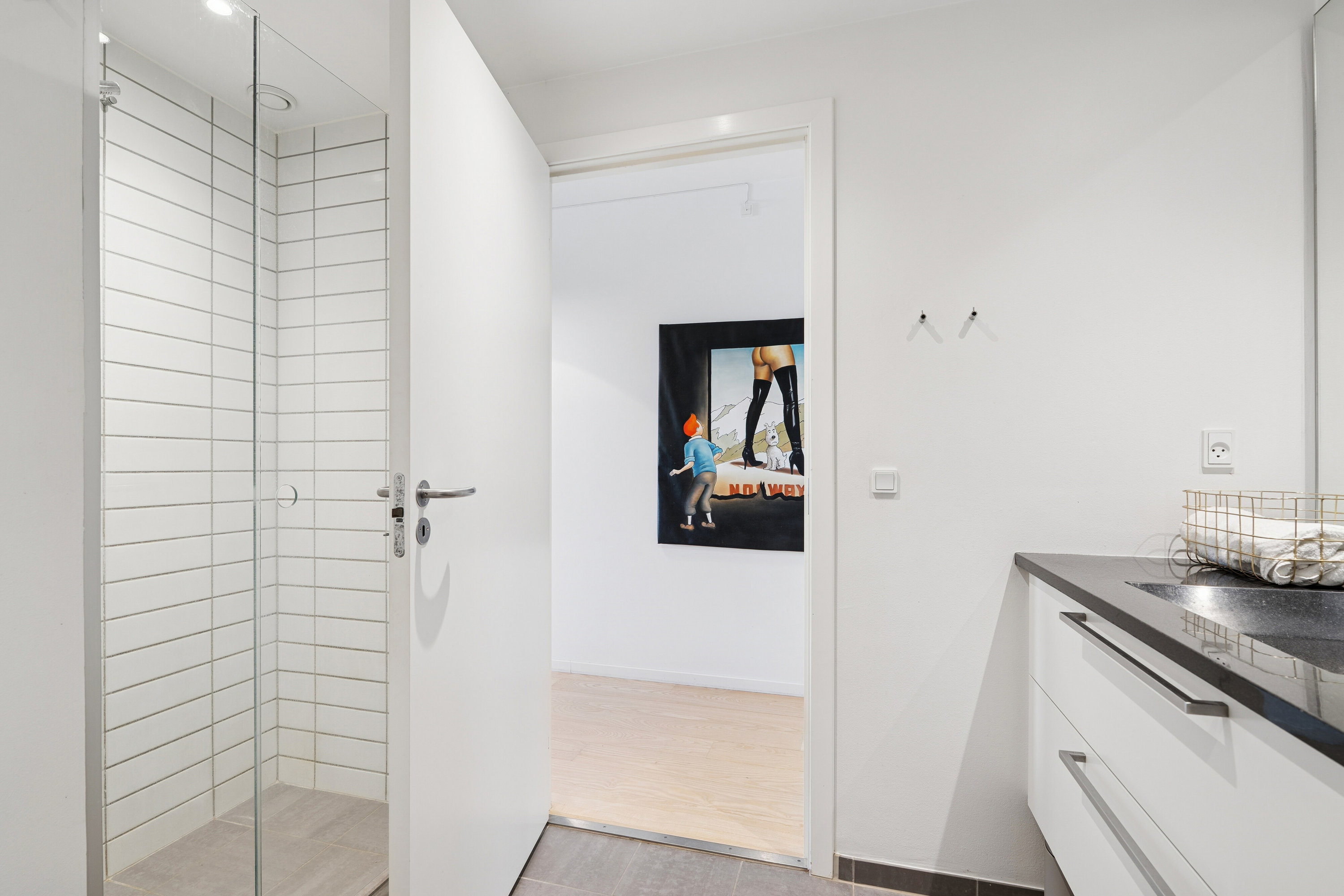 Fremhævet badeværelse billede i fuldskærmstilstand. Billede af Islands Brygge 36C, st.. 3., 2300 København S