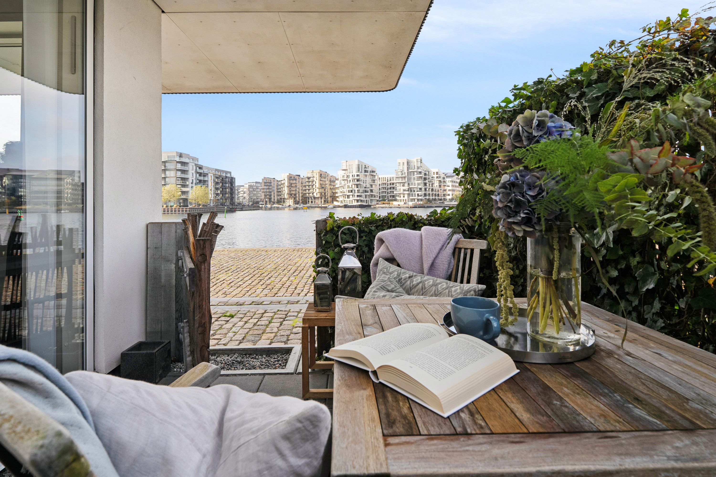 Miniaturebillede 2: altan. Billede af Islands Brygge 36C, st.. 3., 2300 København S