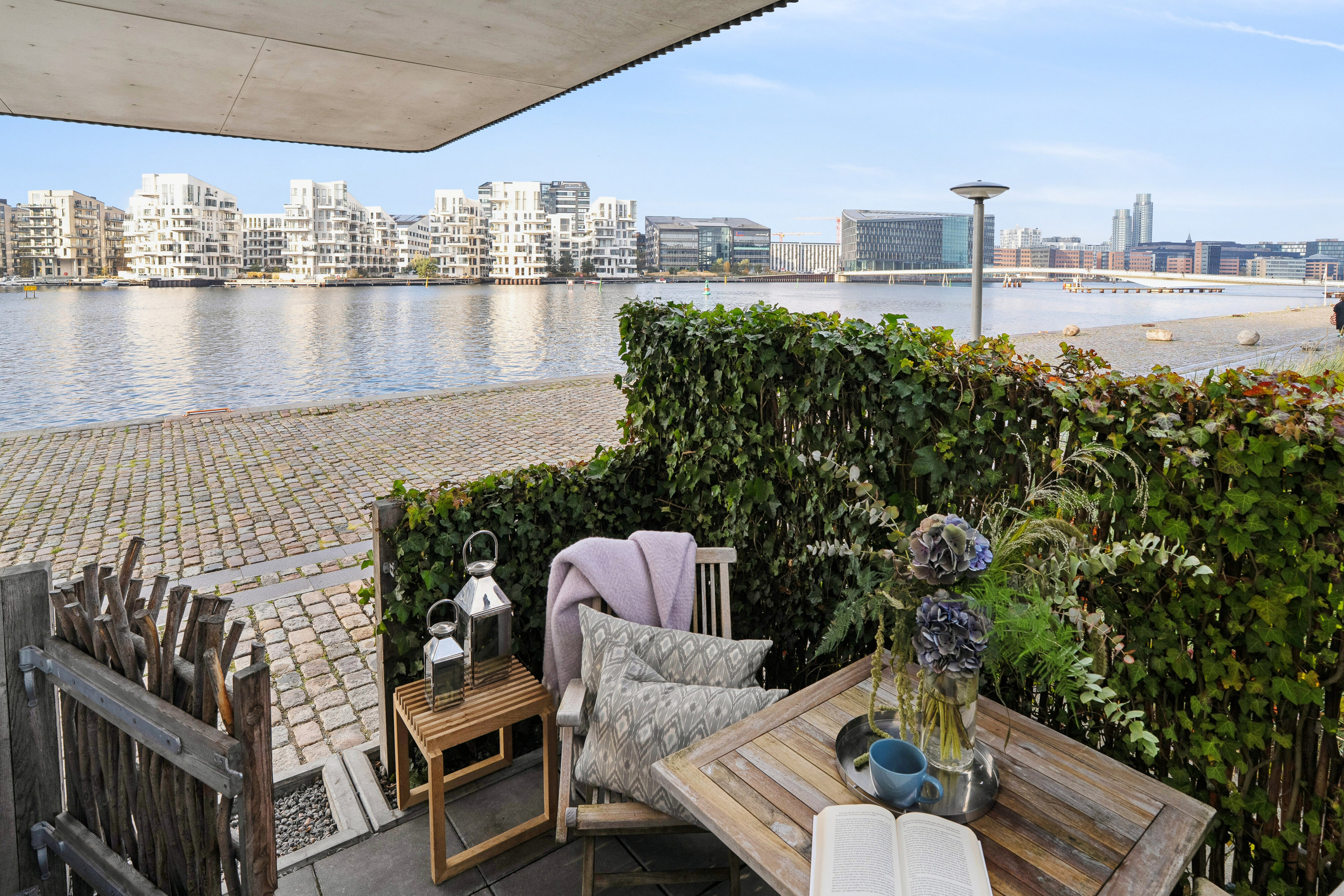 Miniaturebillede 1: terrasse. Billede af Islands Brygge 36C, st.. 3., 2300 København S