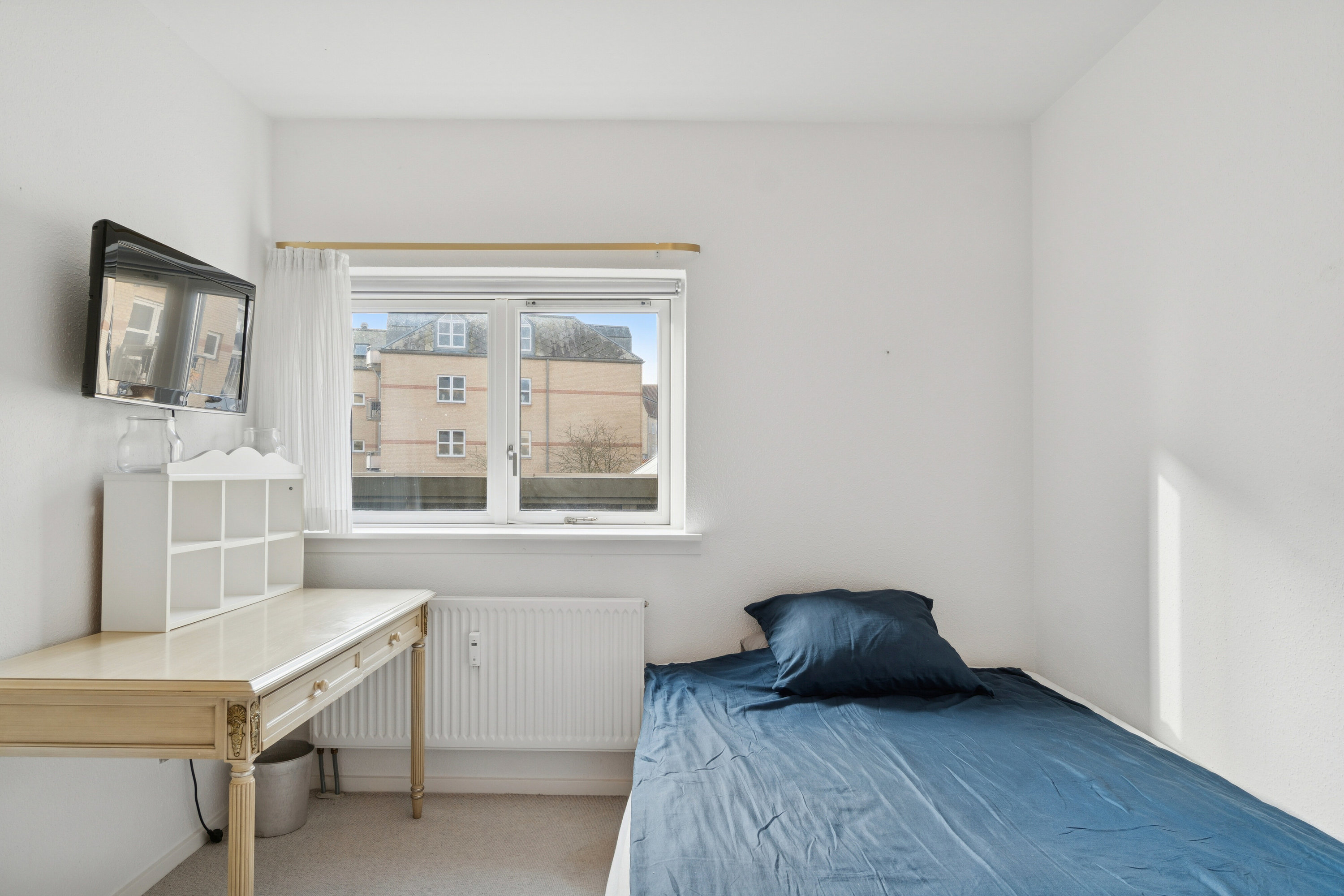 Fremhævet soveværelse billede i fuldskærmstilstand. Billede af Grønnegade 25, st.. mf., 4700 Næstved