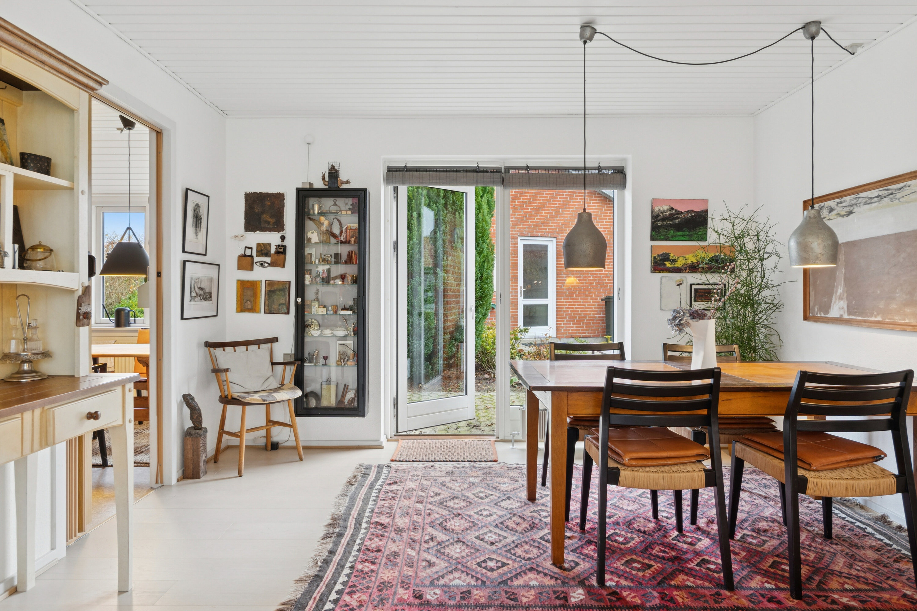 Fremhævet spisestue billede i fuldskærmstilstand. Billede af Jørgen Kroghs Vej 80, 7430 Ikast