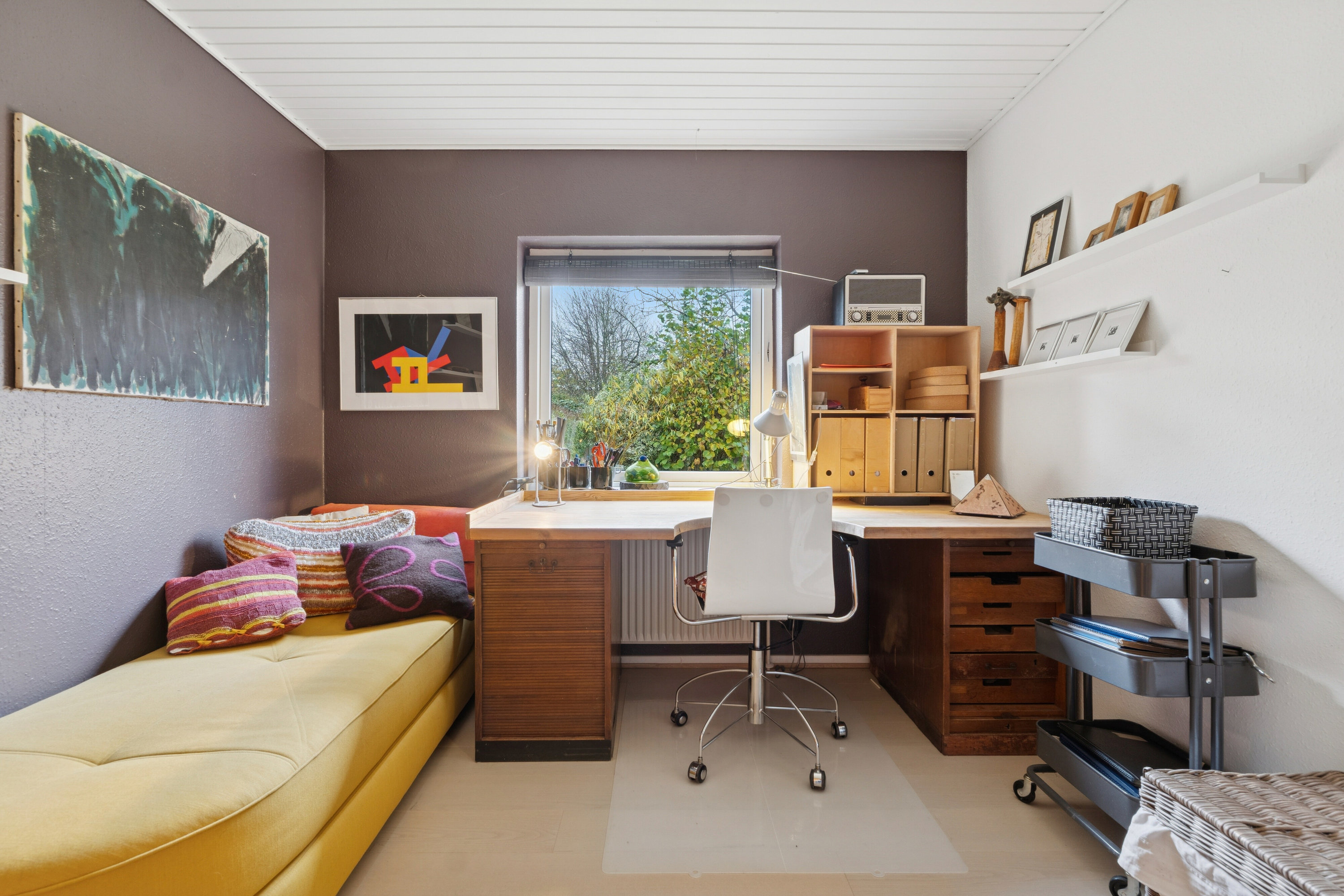 Fremhævet soveværelse billede i fuldskærmstilstand. Billede af Jørgen Kroghs Vej 80, 7430 Ikast