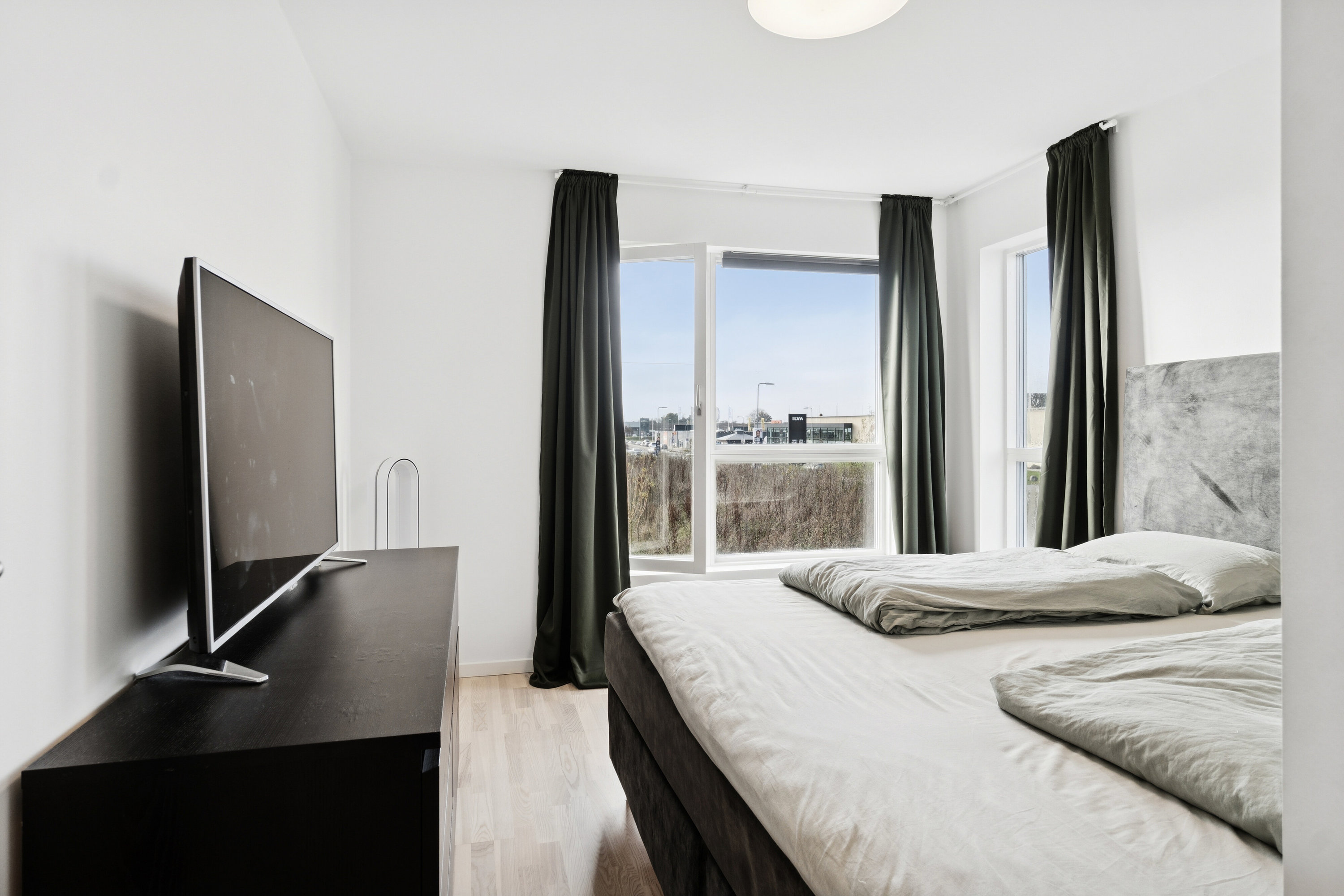 Fremhævet soveværelse billede i fuldskærmstilstand. Billede af Torpet 78, 4300 Holbæk