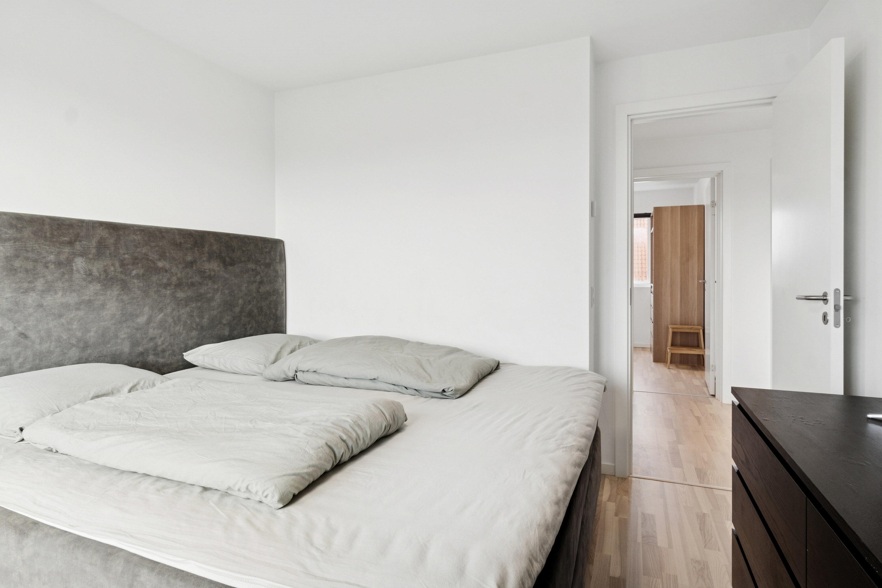 Fremhævet soveværelse billede i fuldskærmstilstand. Billede af Torpet 78, 4300 Holbæk