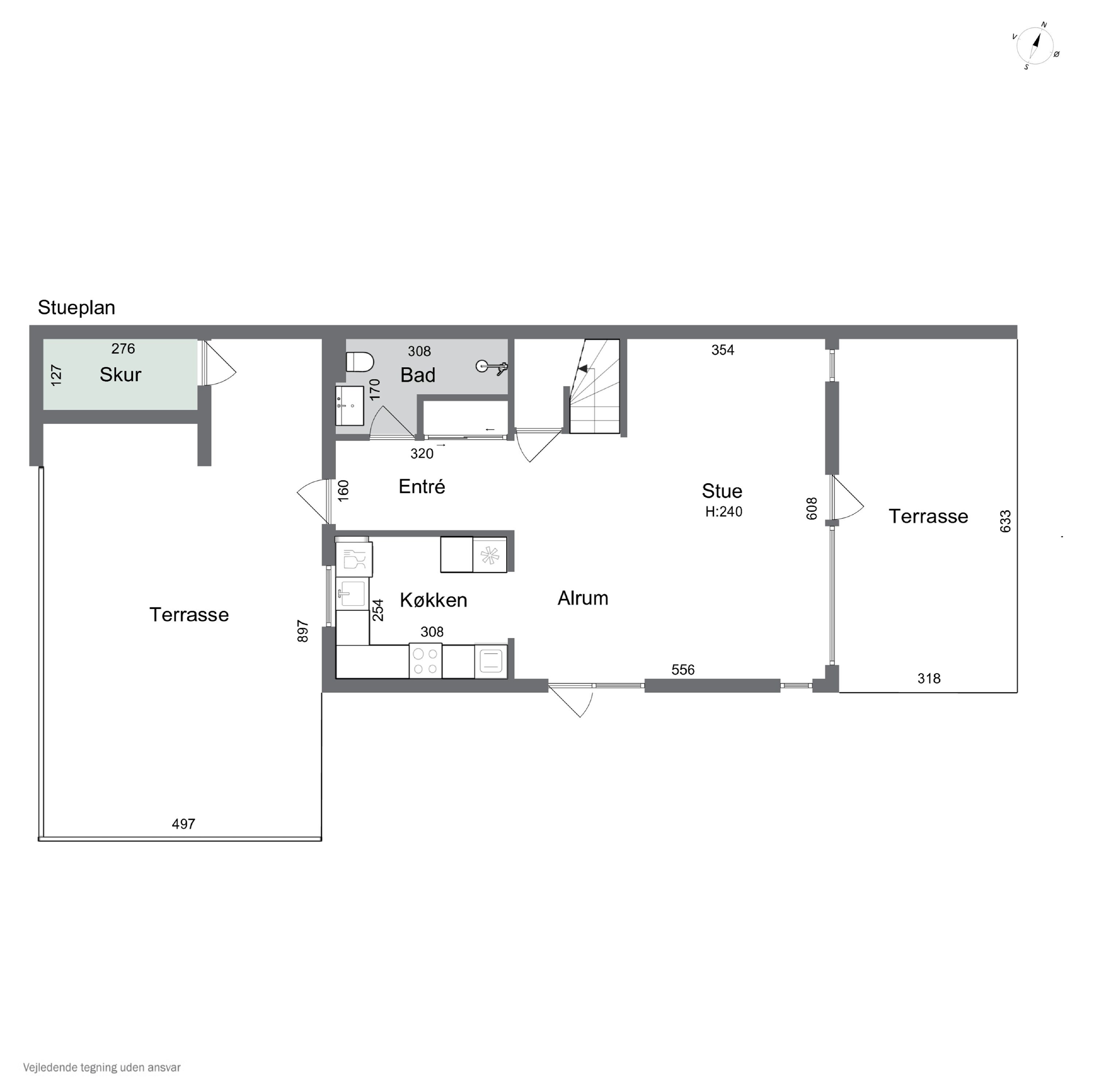 Plantegninger billede af Torpet 78, 4300 Holbæk