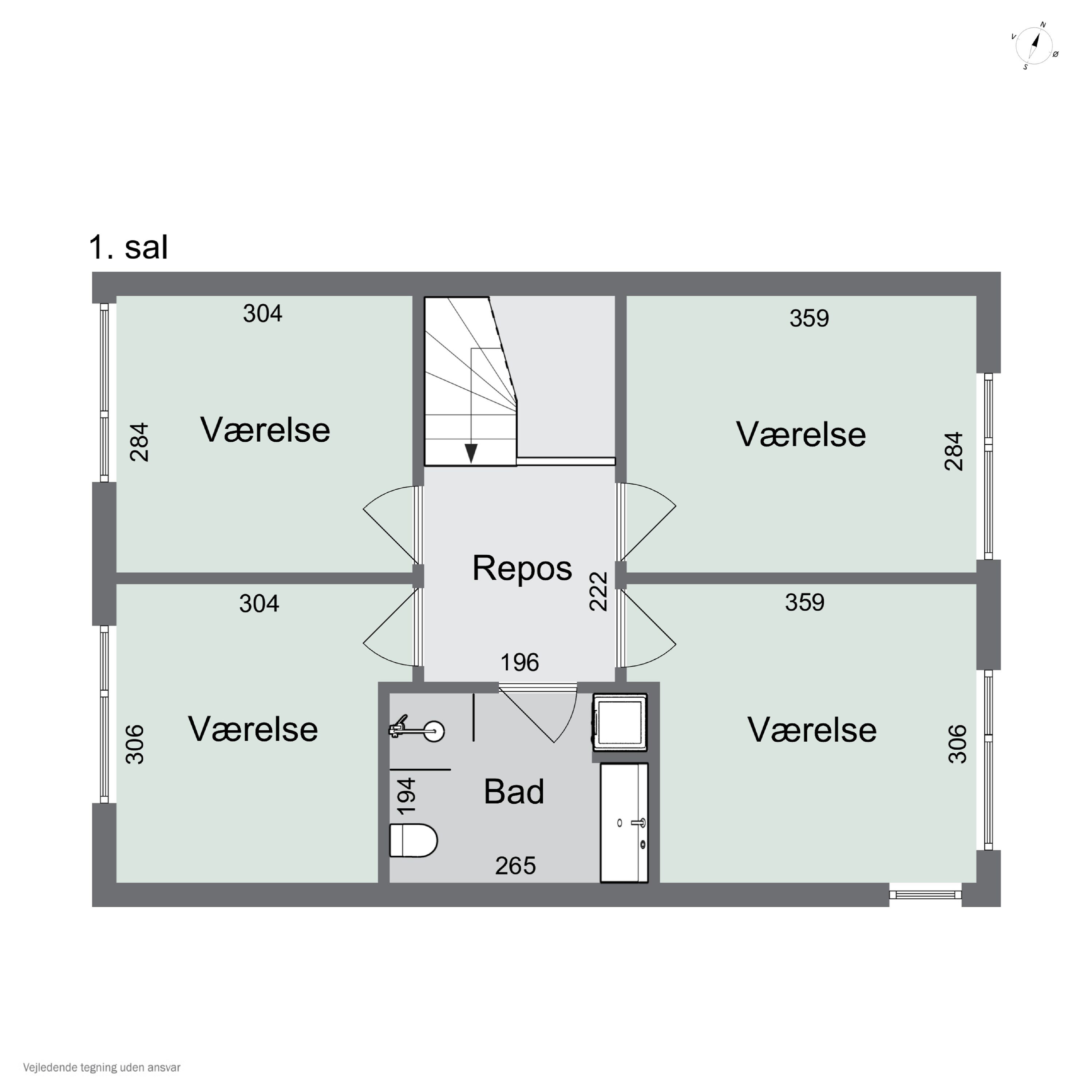 Plantegninger billede af Torpet 78, 4300 Holbæk